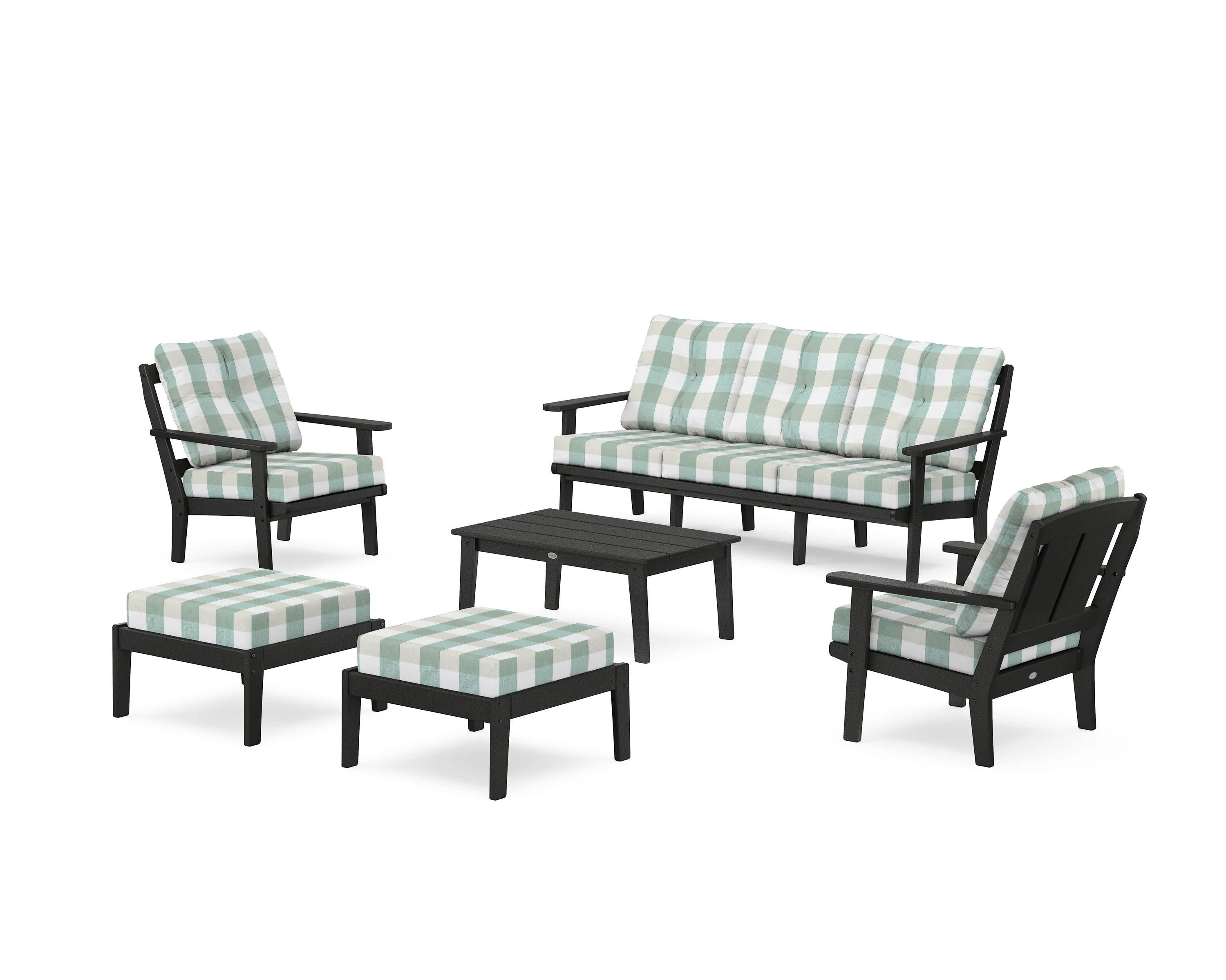 Mission 6-Piece Lounge Sofa Set - Image 115