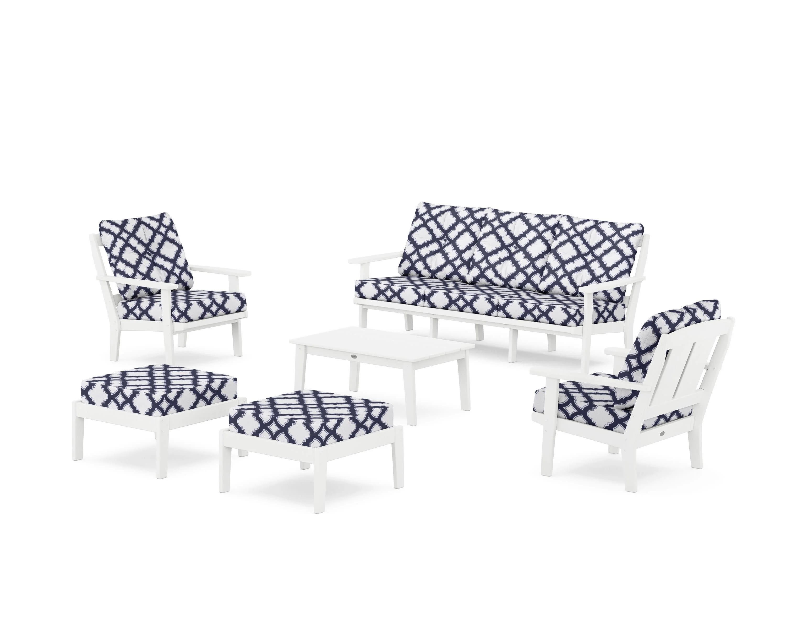 Mission 6-Piece Lounge Sofa Set - Image 118