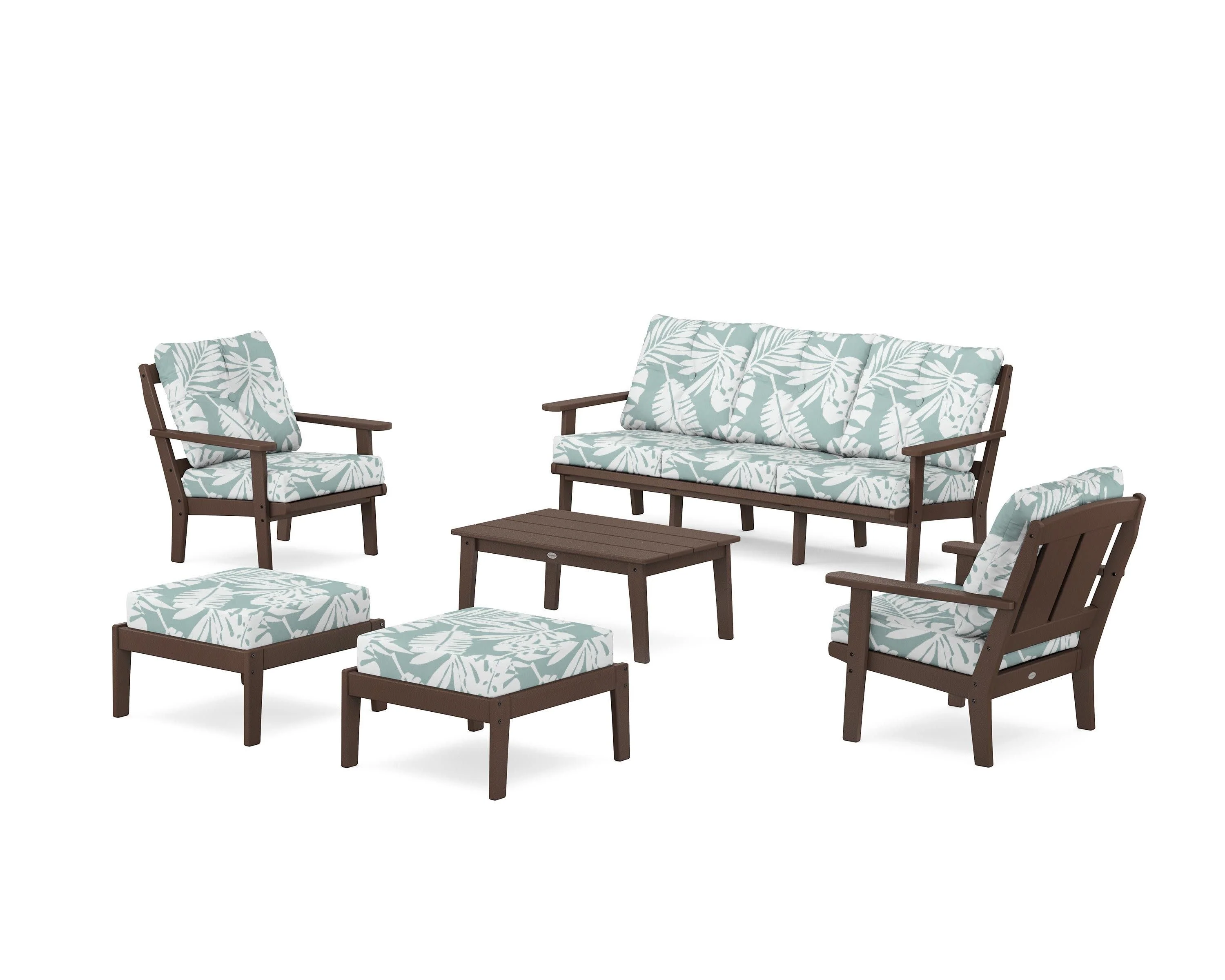 Mission 6-Piece Lounge Sofa Set - Image 13