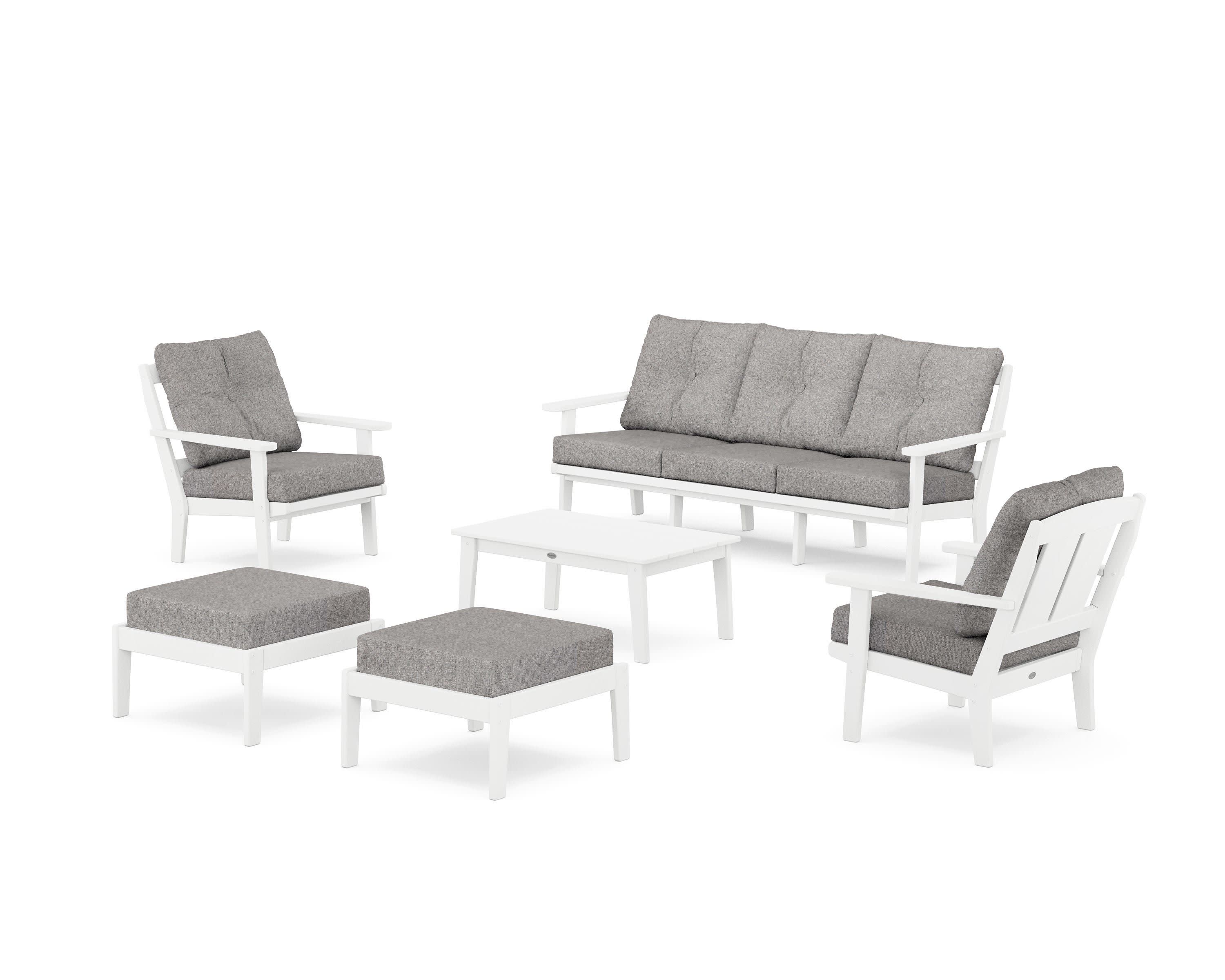 Mission 6-Piece Lounge Sofa Set - Image 139