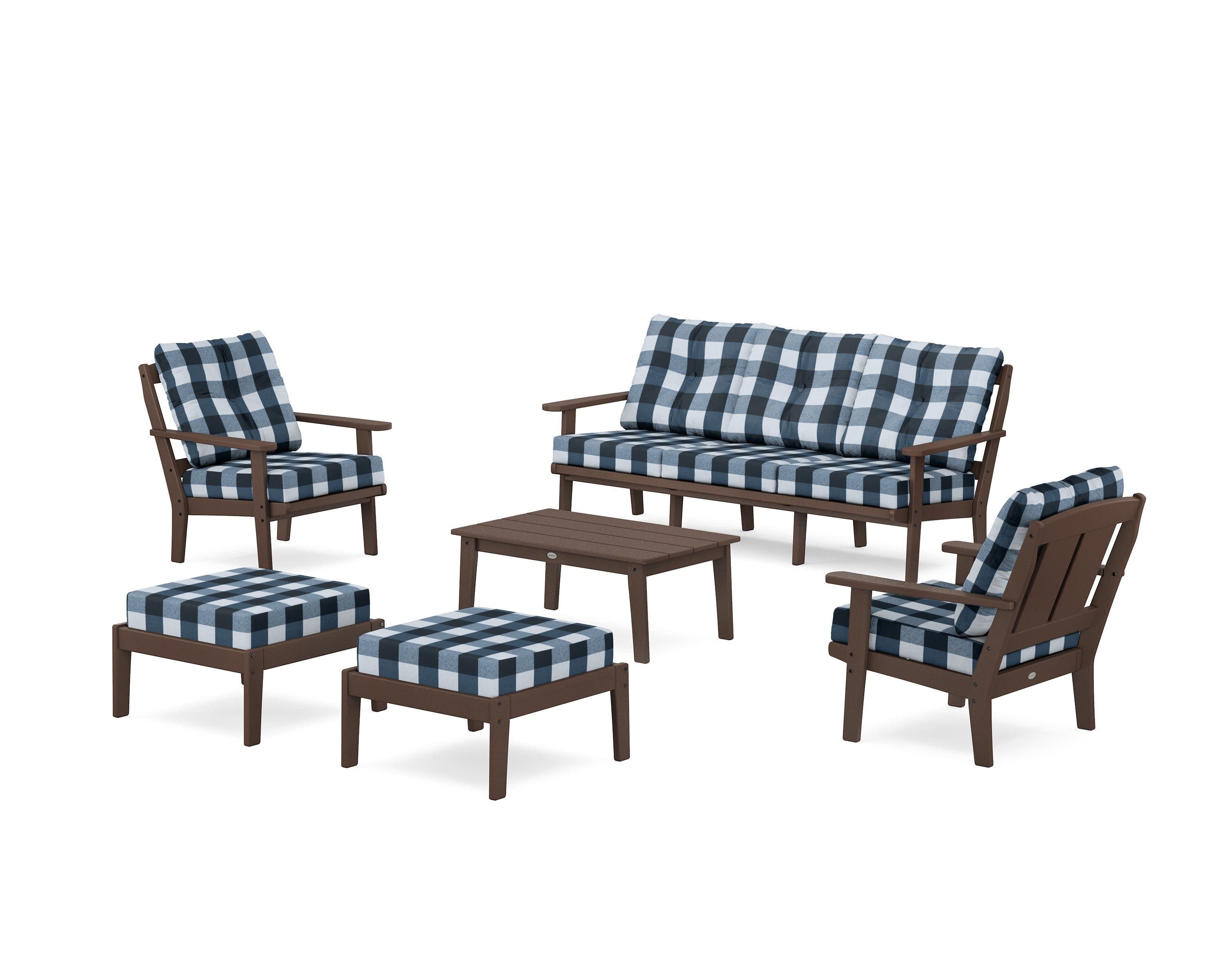 Mission 6-Piece Lounge Sofa Set - Image 141
