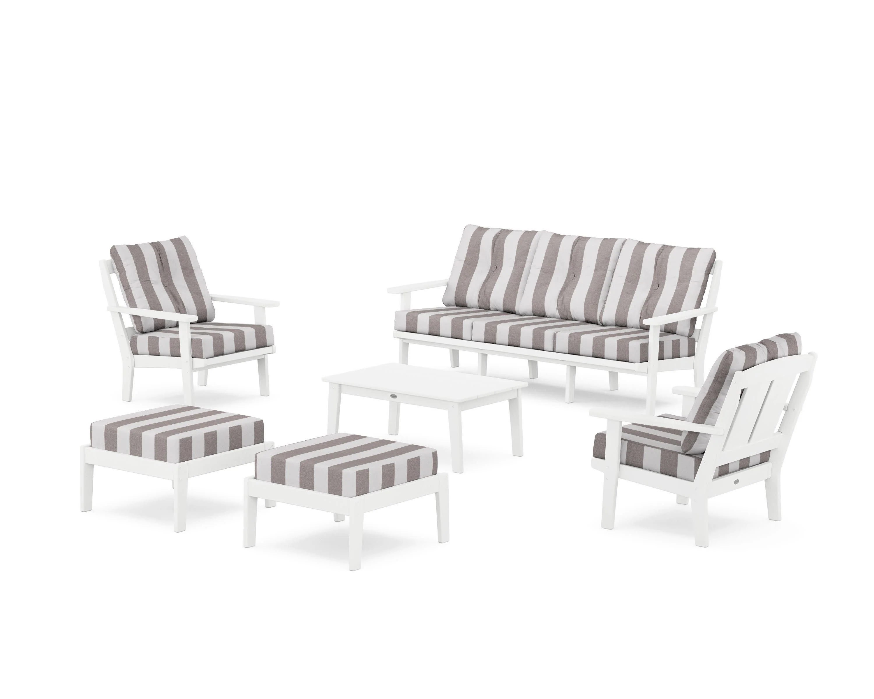 Mission 6-Piece Lounge Sofa Set - Image 147