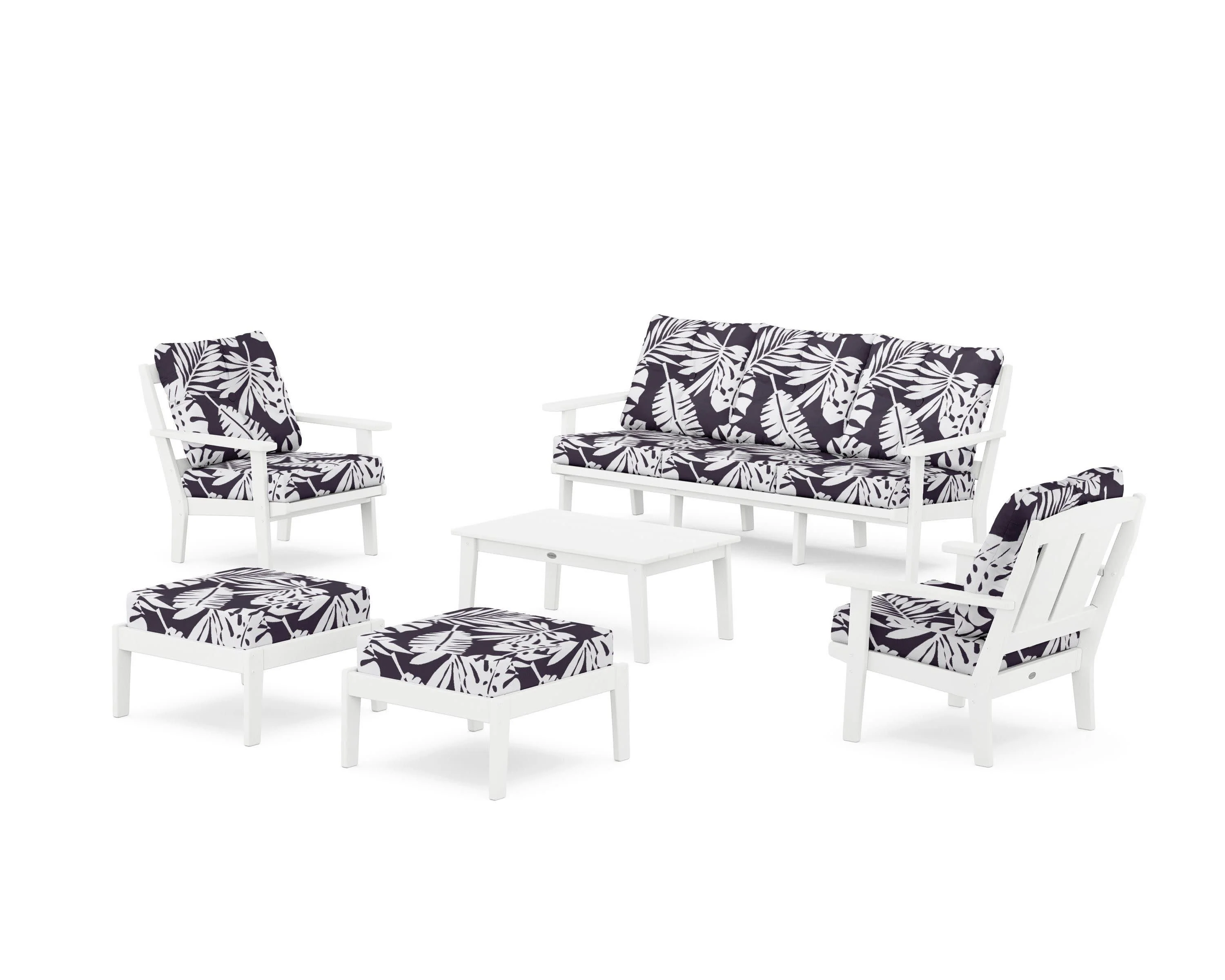 Mission 6-Piece Lounge Sofa Set - Image 152