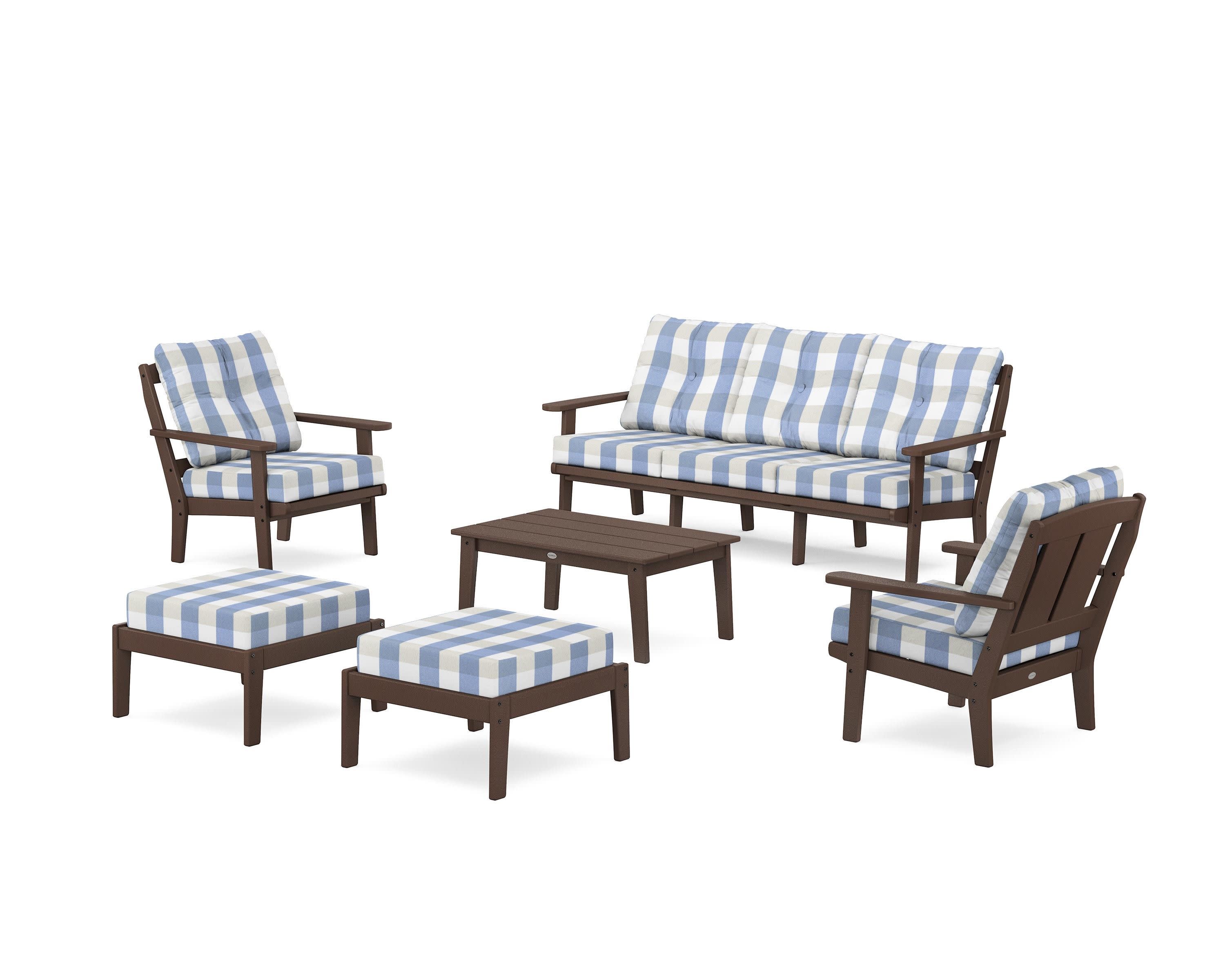 Mission 6-Piece Lounge Sofa Set - Image 16