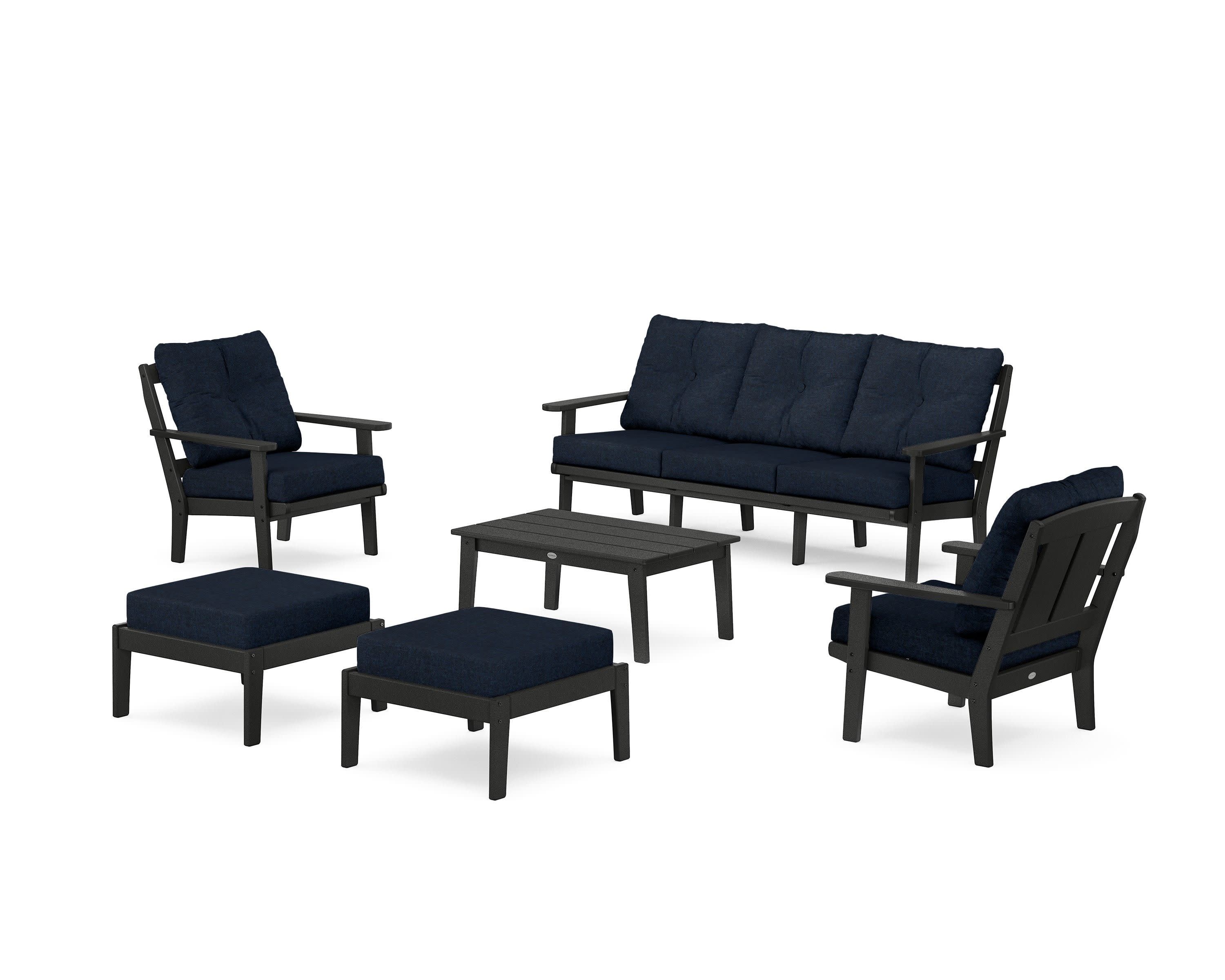 Mission 6-Piece Lounge Sofa Set - Image 163