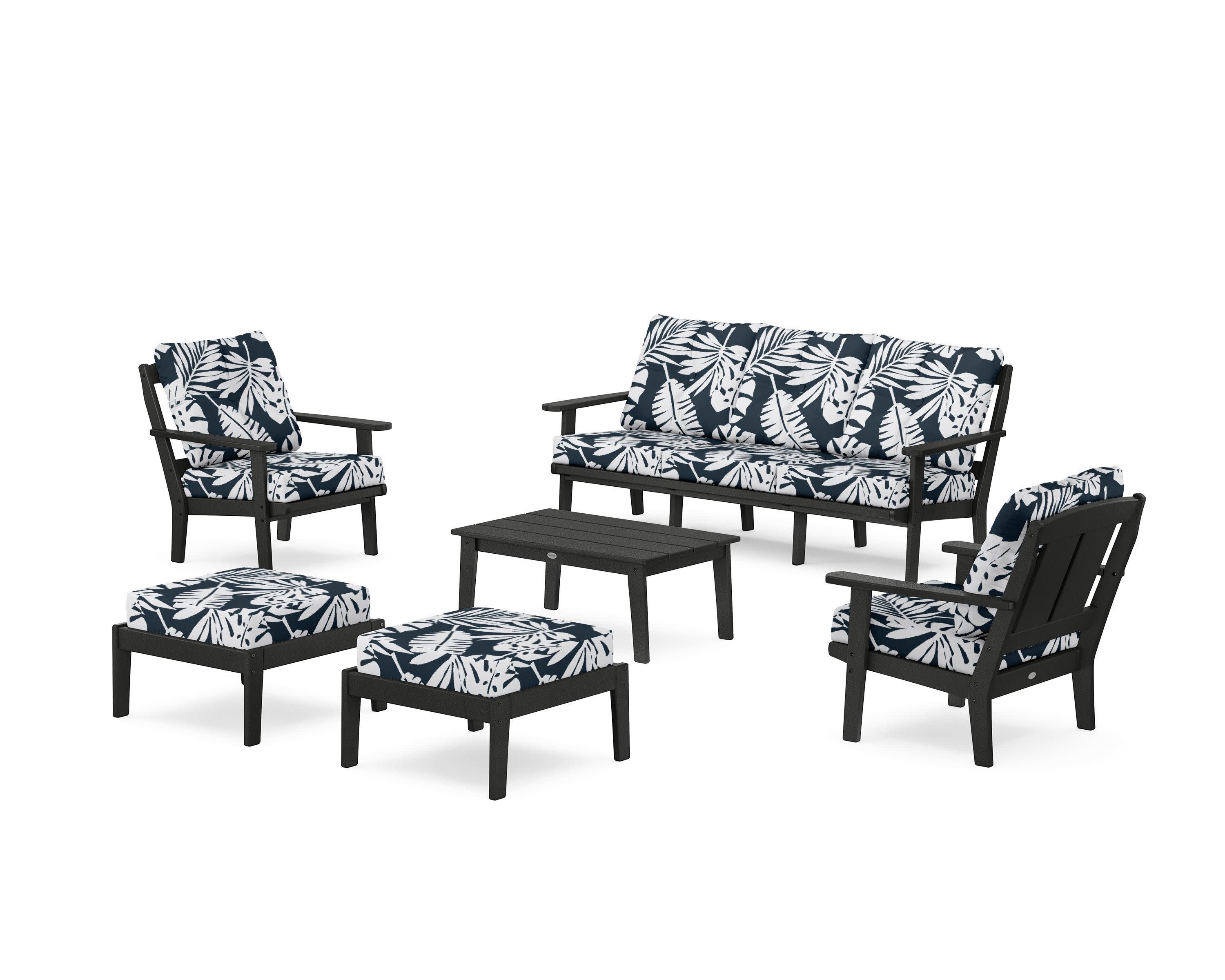 Mission 6-Piece Lounge Sofa Set - Image 19
