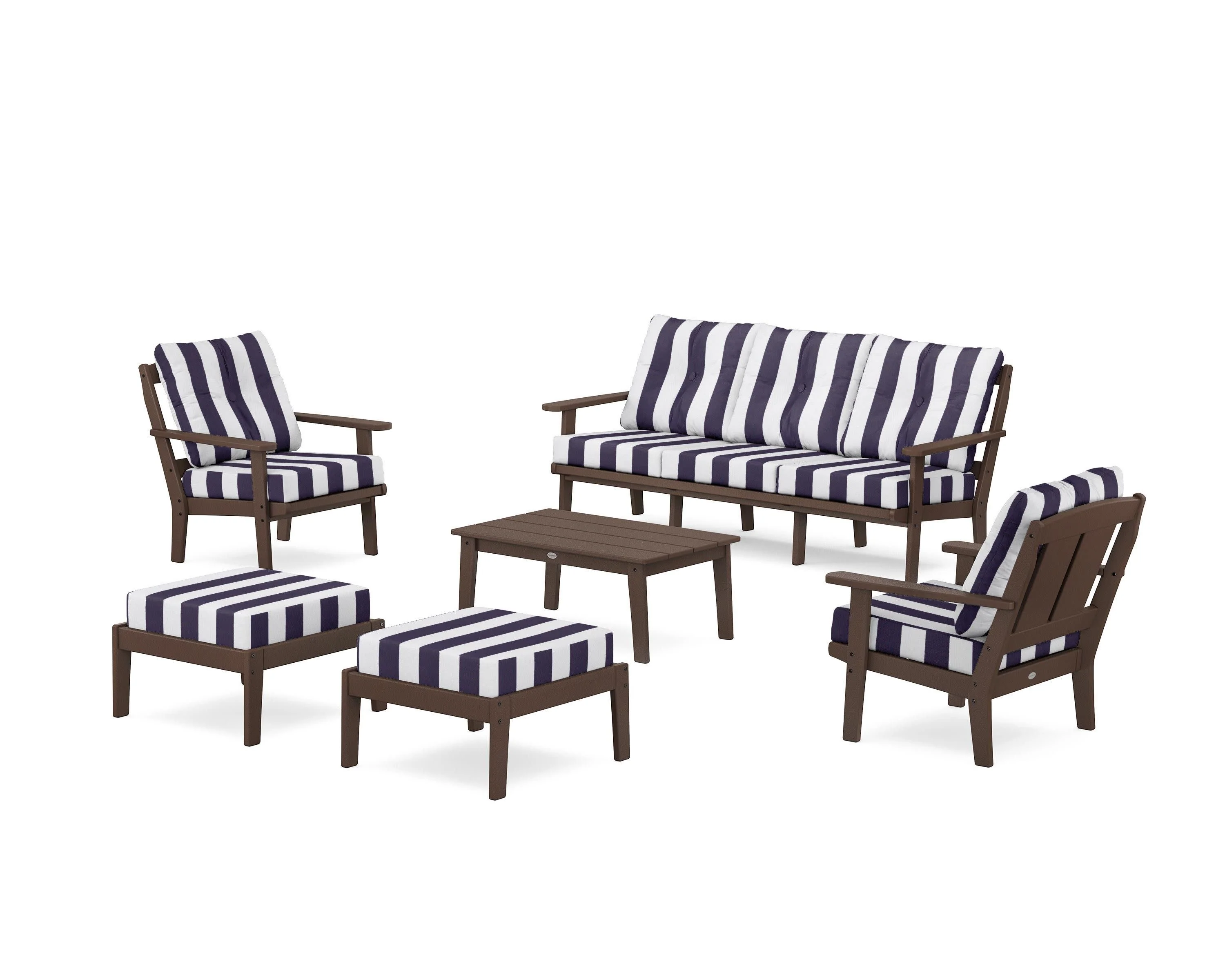 Mission 6-Piece Lounge Sofa Set - Image 193