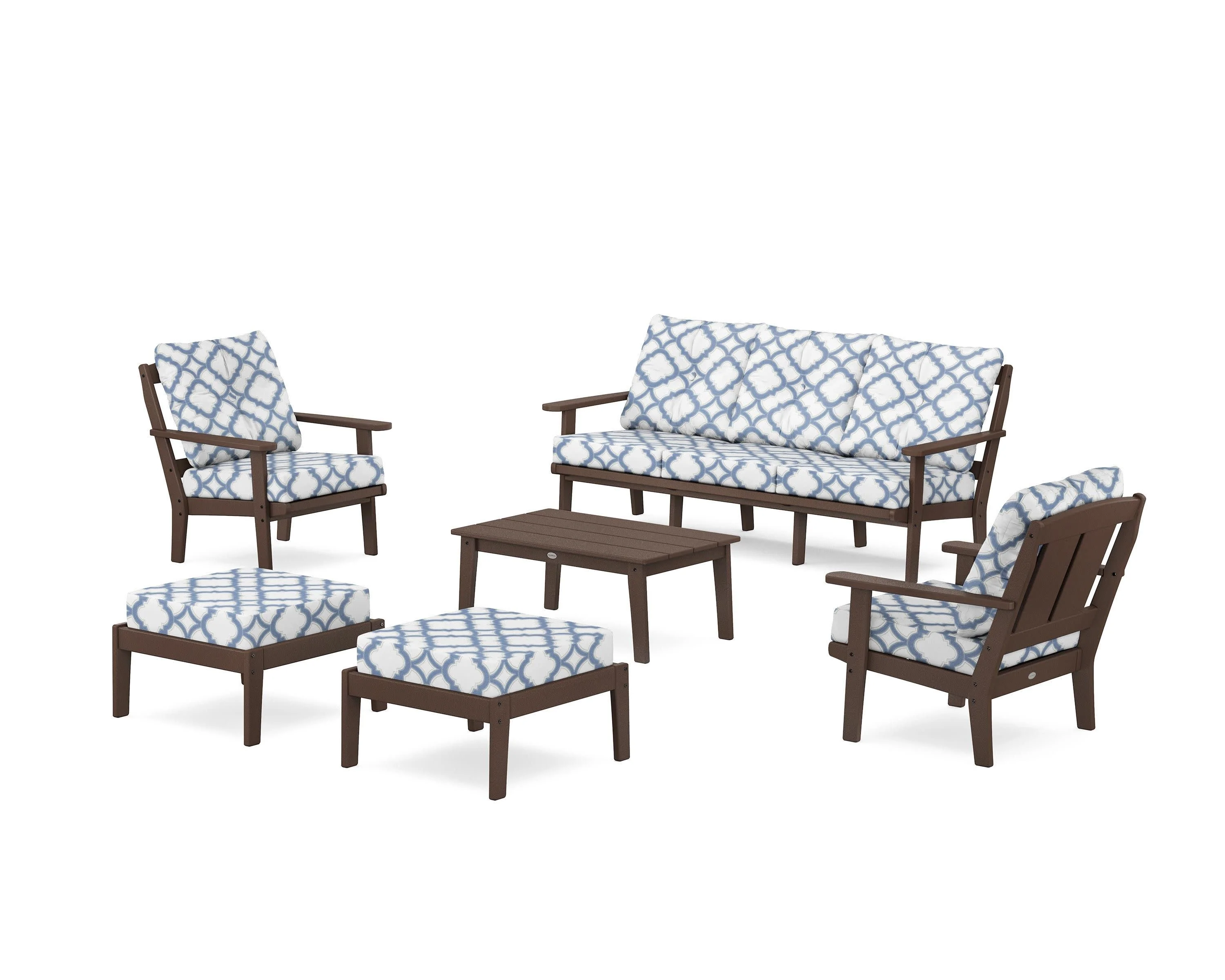 Mission 6-Piece Lounge Sofa Set - Image 195