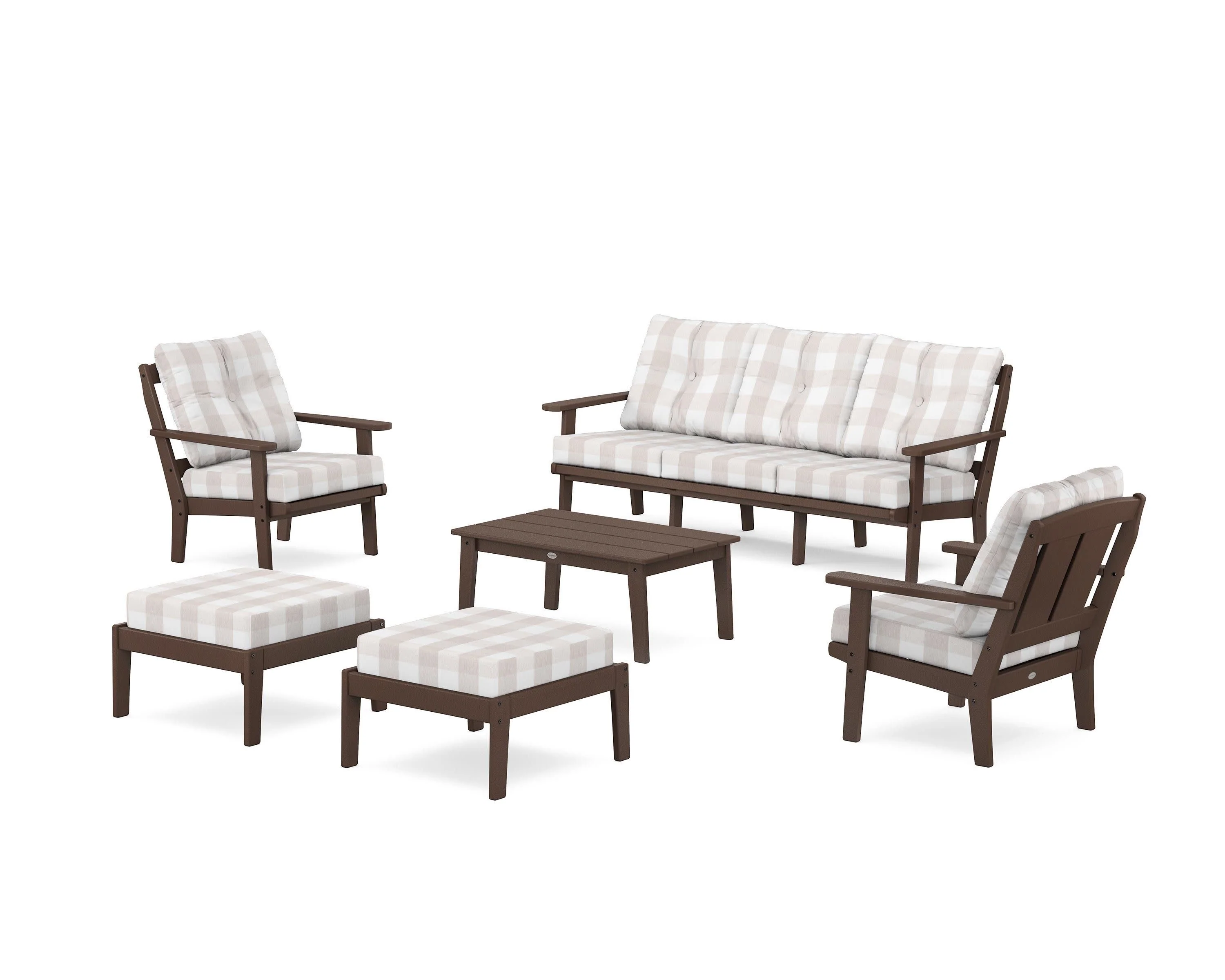 Mission 6-Piece Lounge Sofa Set - Image 22