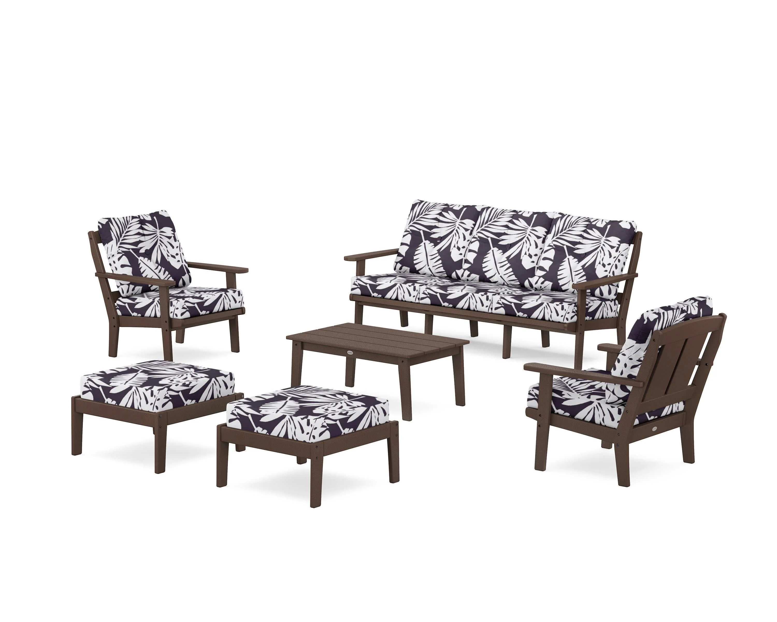 Mission 6-Piece Lounge Sofa Set - Image 38