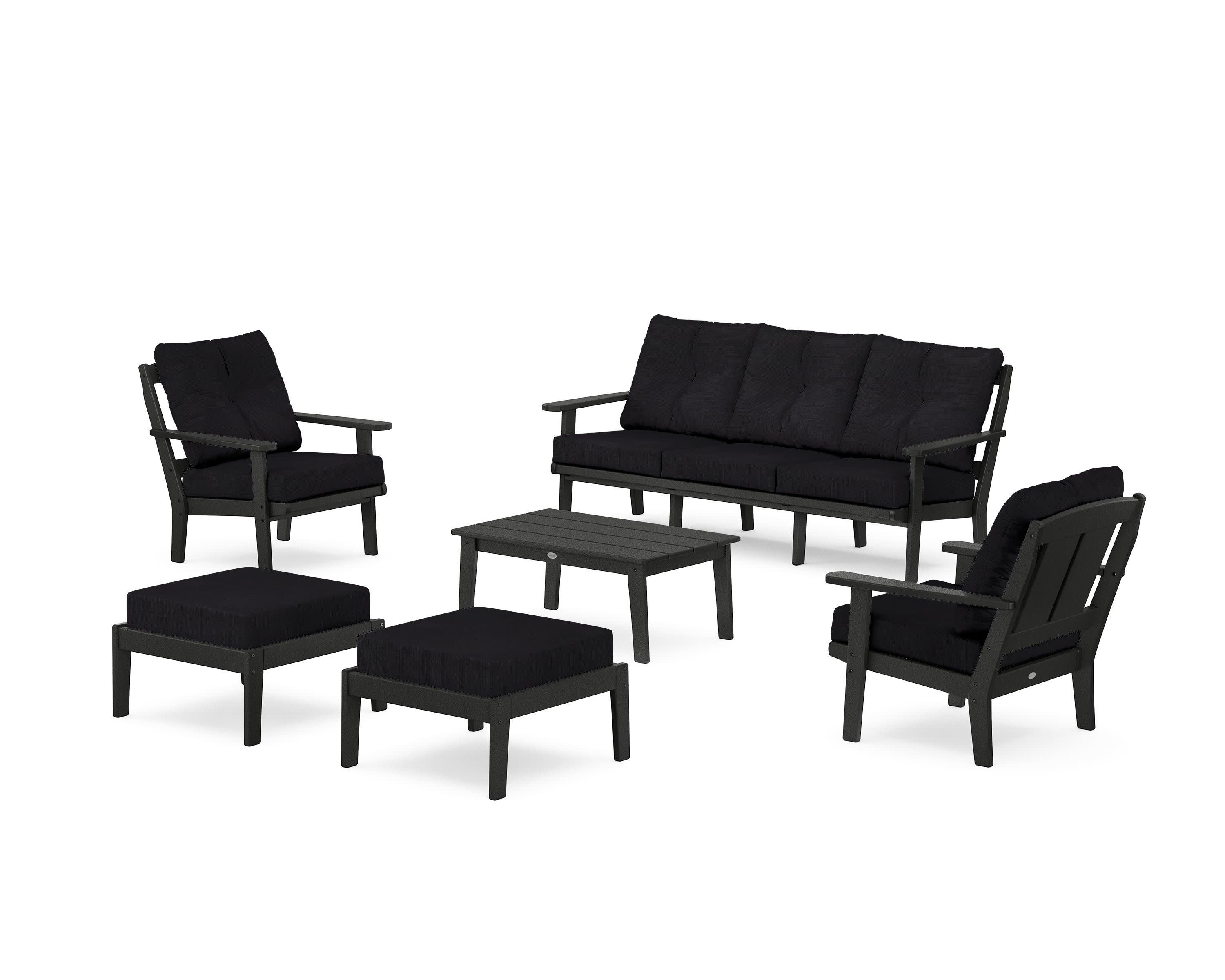 Mission 6-Piece Lounge Sofa Set - Image 42
