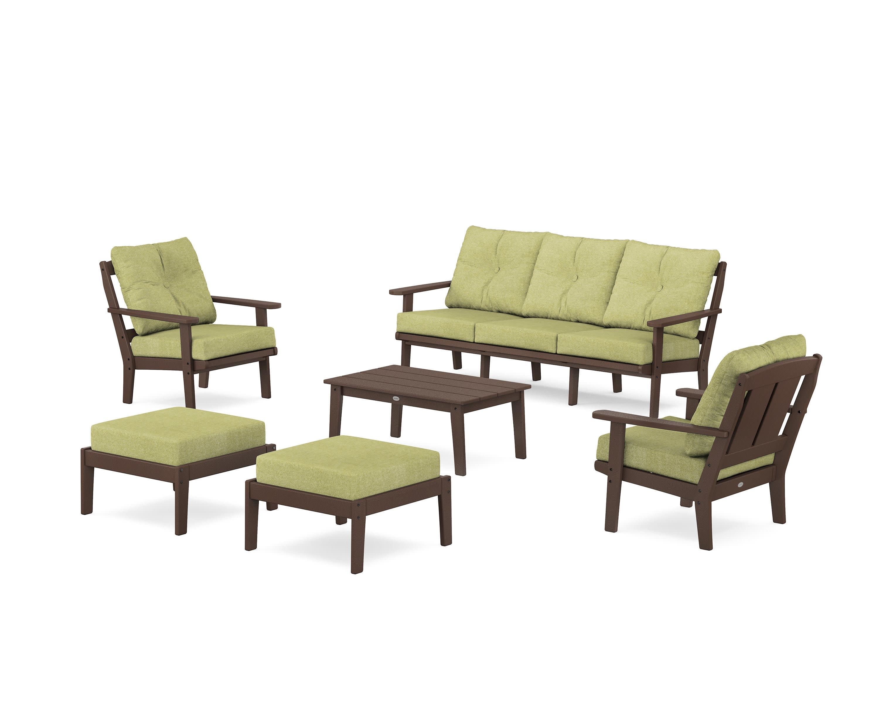 Mission 6-Piece Lounge Sofa Set - Image 47