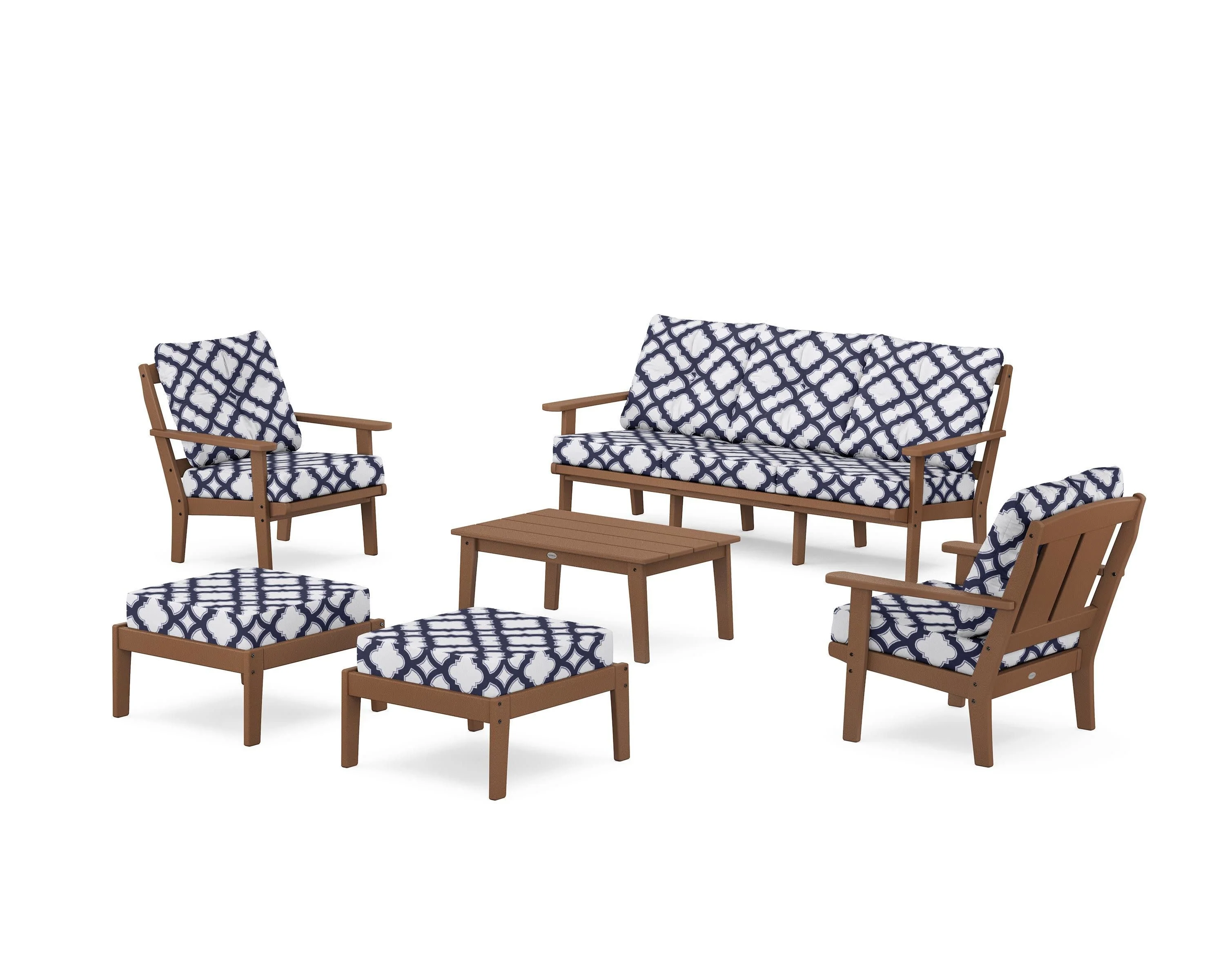 Mission 6-Piece Lounge Sofa Set - Image 65