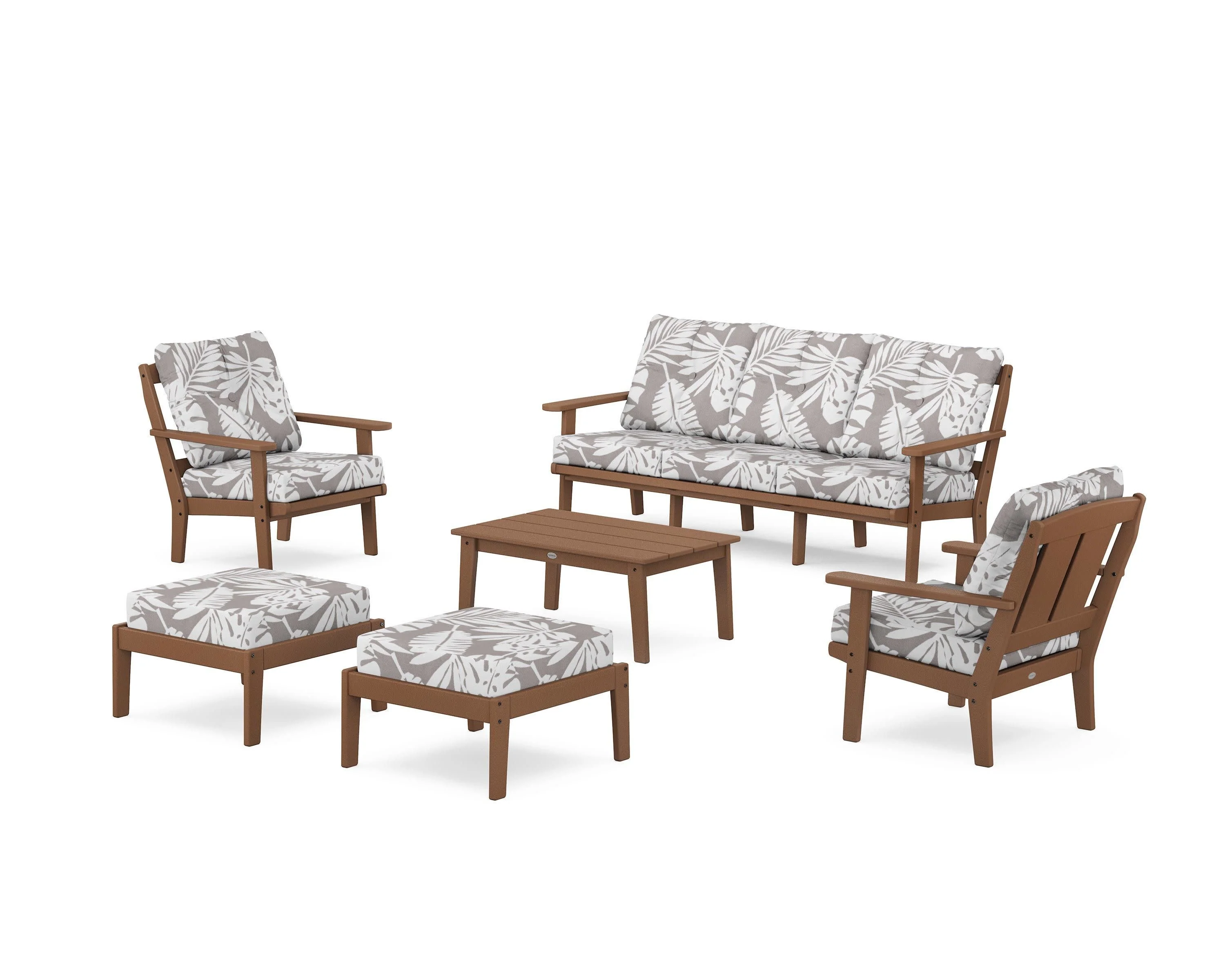 Mission 6-Piece Lounge Sofa Set - Image 73
