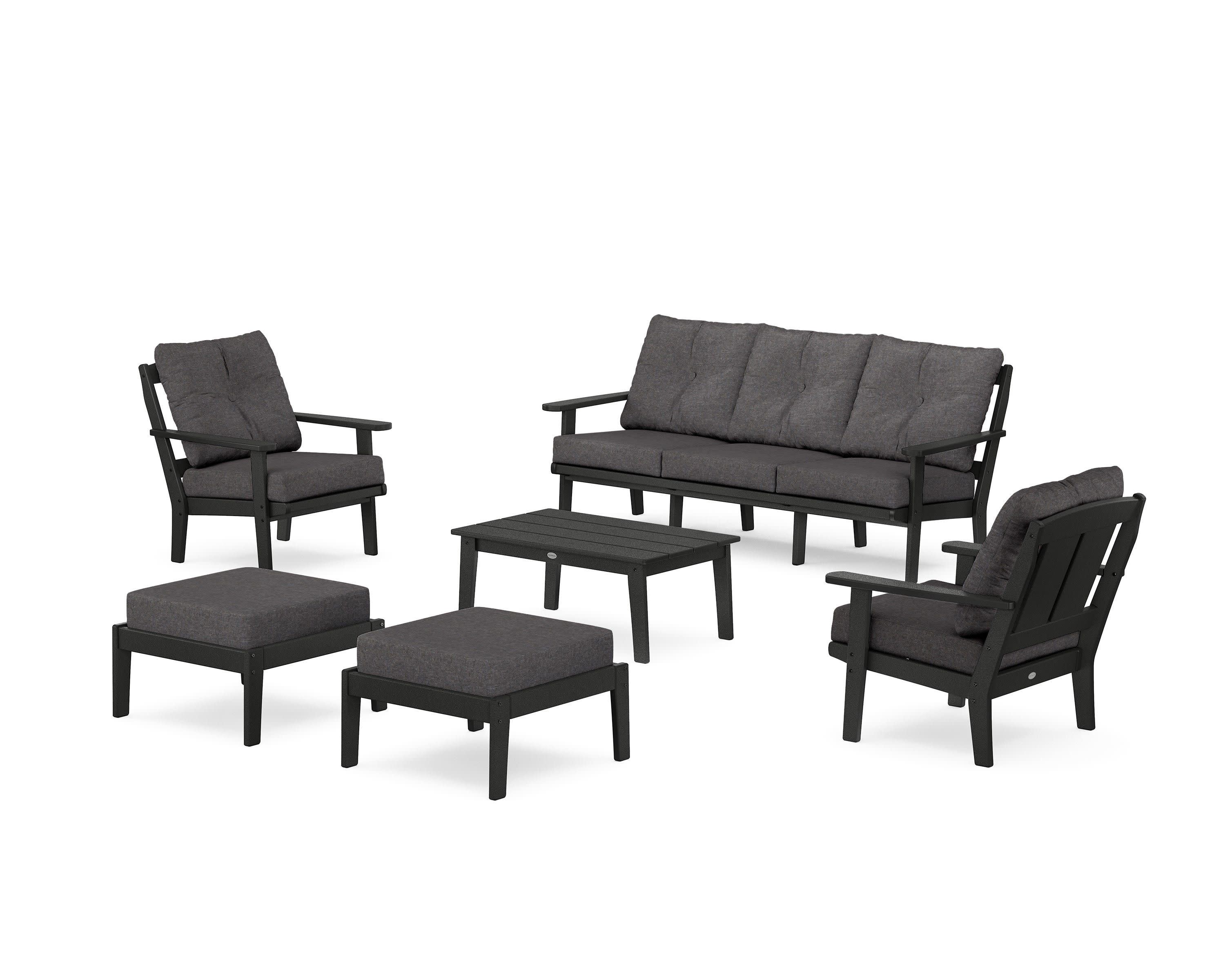 Mission 6-Piece Lounge Sofa Set - Image 77