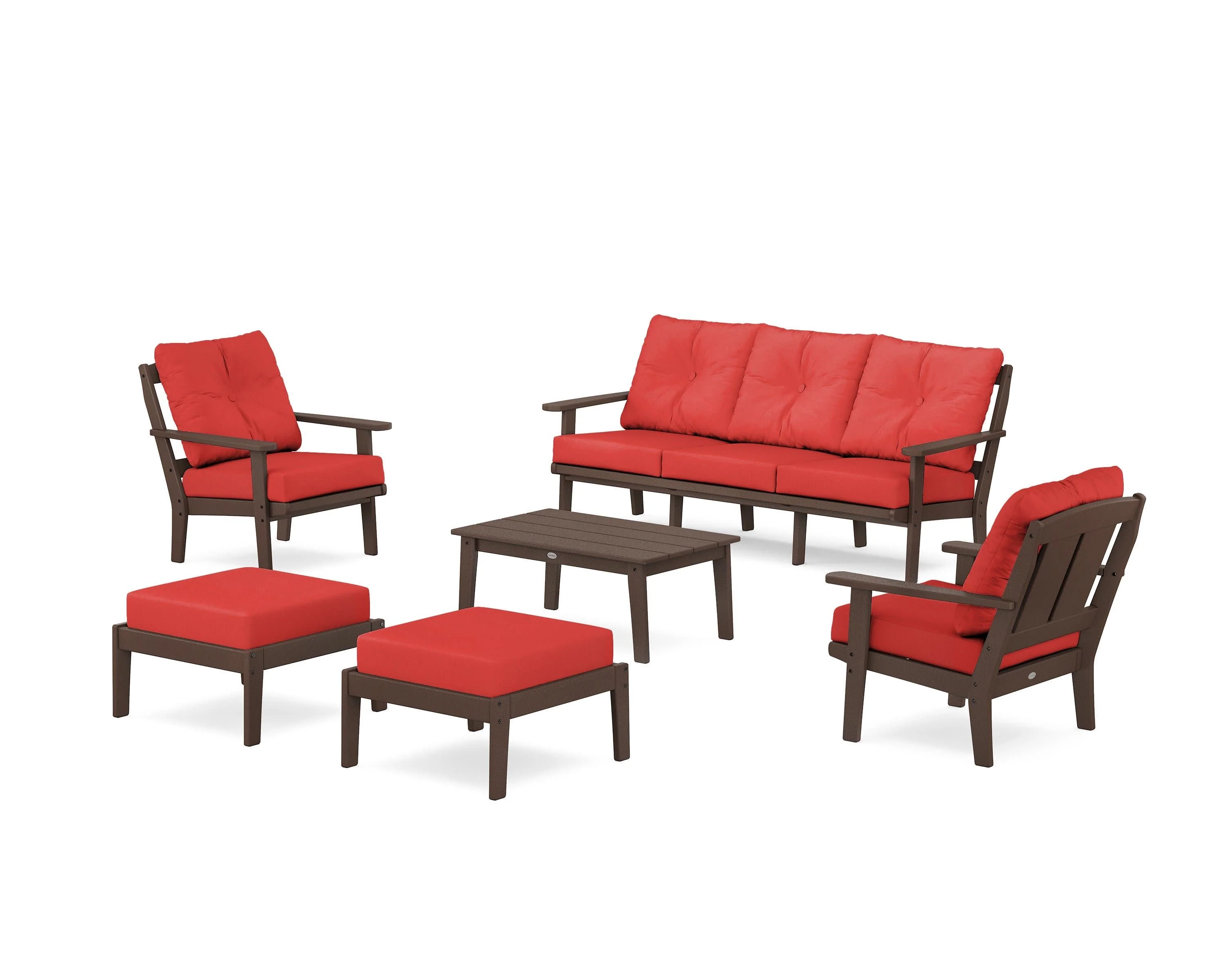 Mission 6-Piece Lounge Sofa Set - Image 79