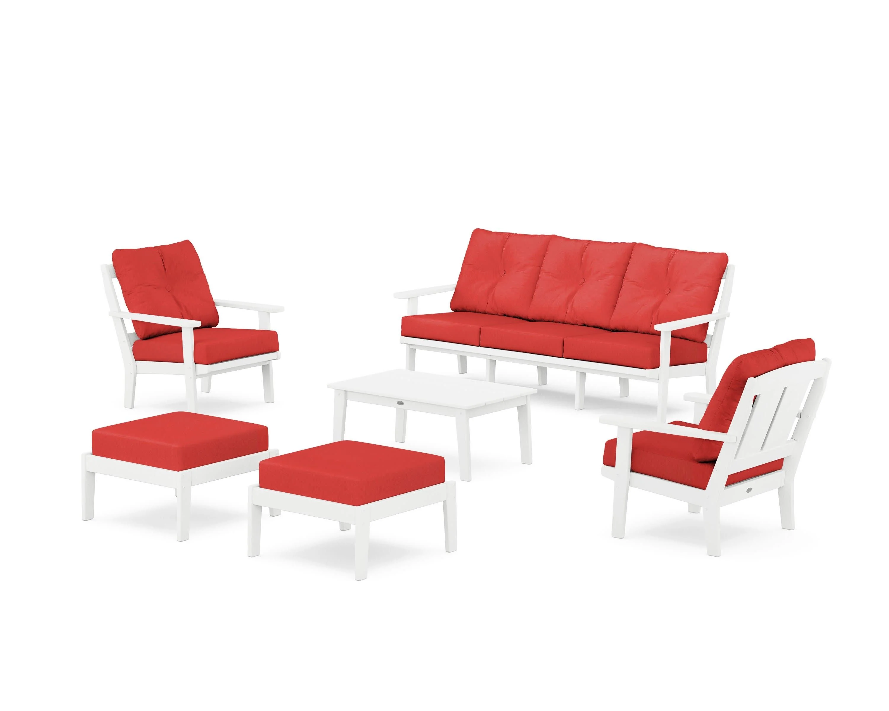 Mission 6-Piece Lounge Sofa Set - Image 88
