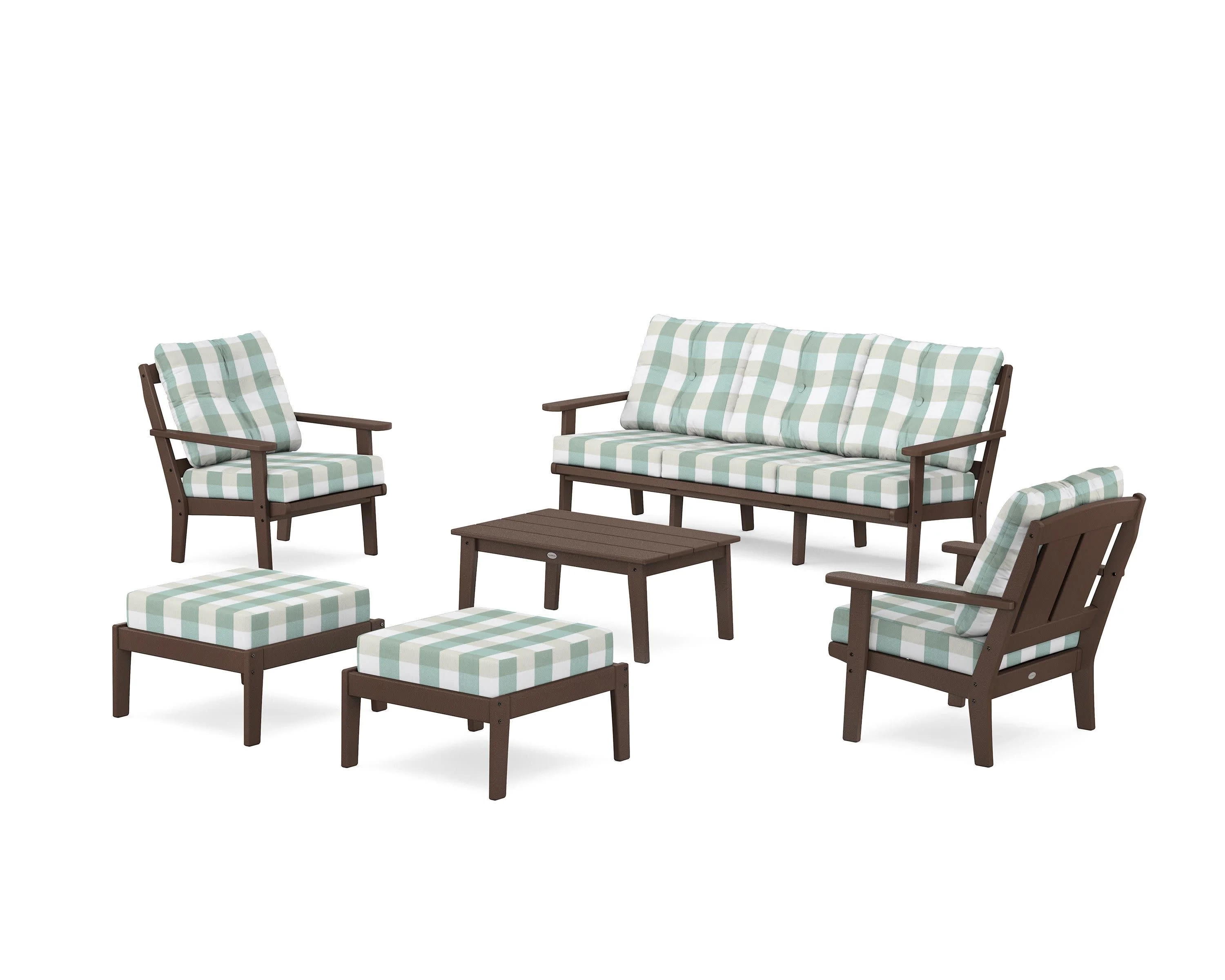 Mission 6-Piece Lounge Sofa Set - Image 9