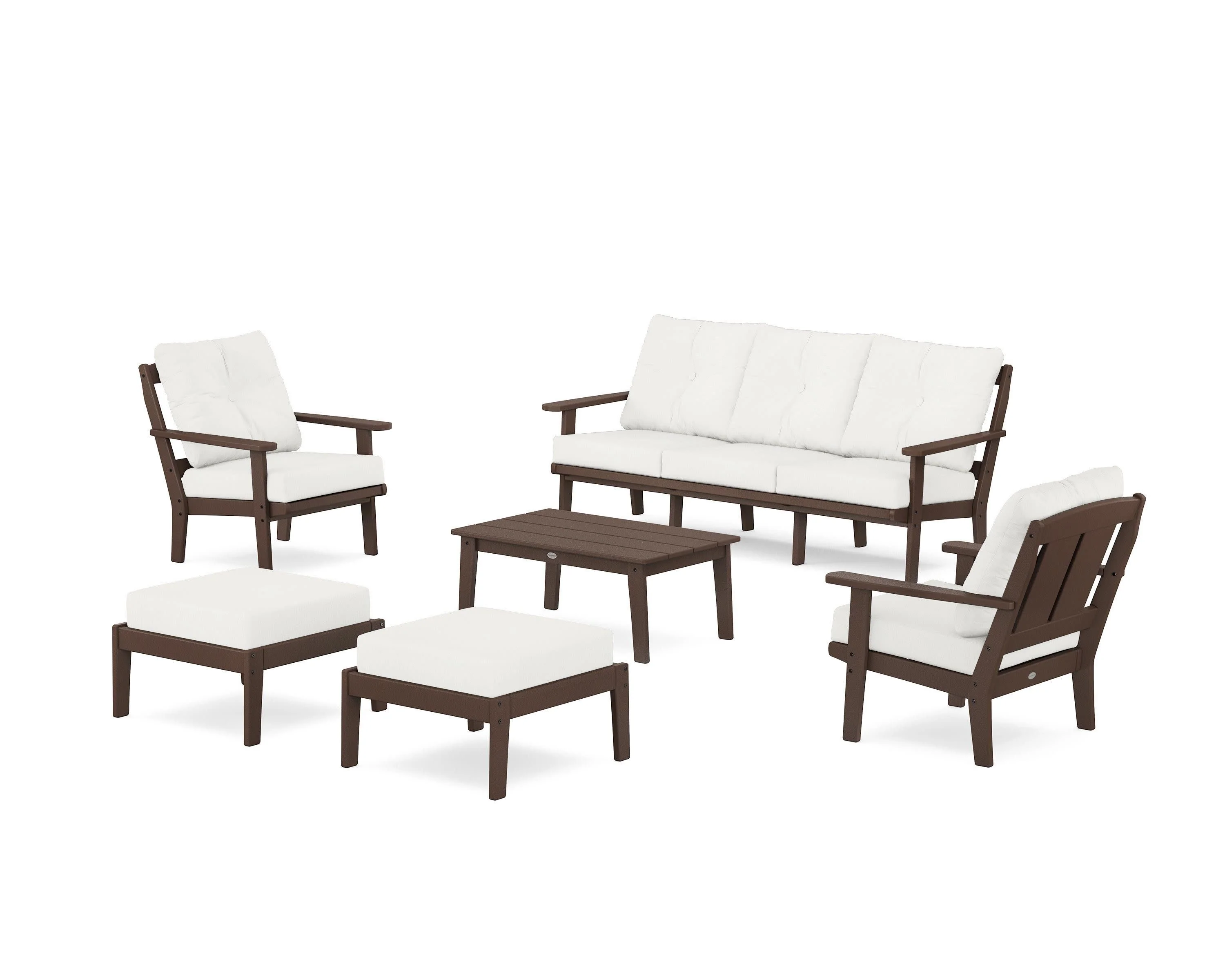 Mission 6-Piece Lounge Sofa Set - Image 90