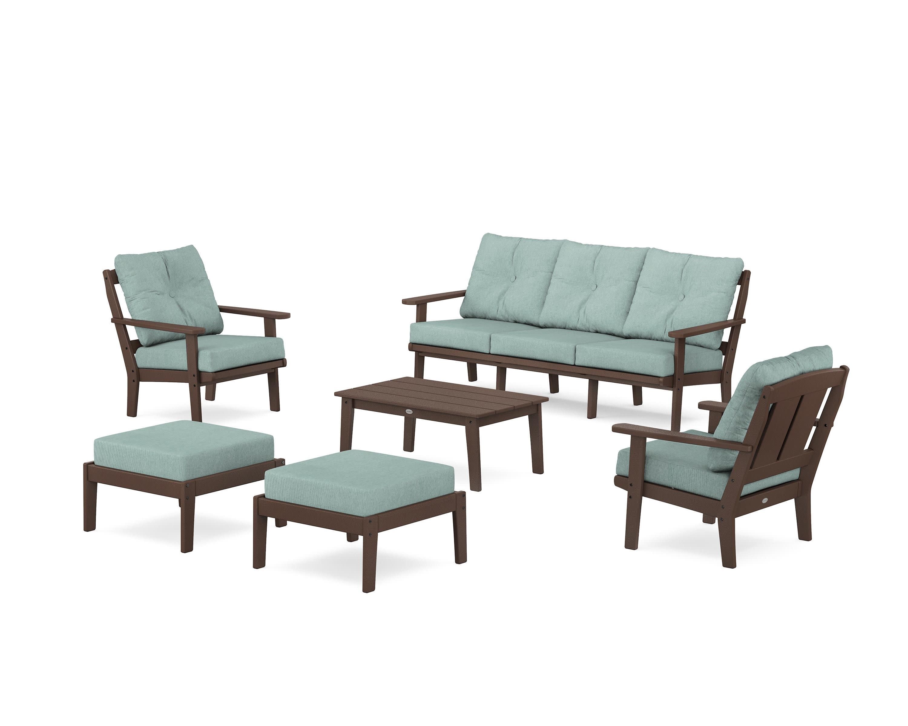Mission 6-Piece Lounge Sofa Set - Image 91