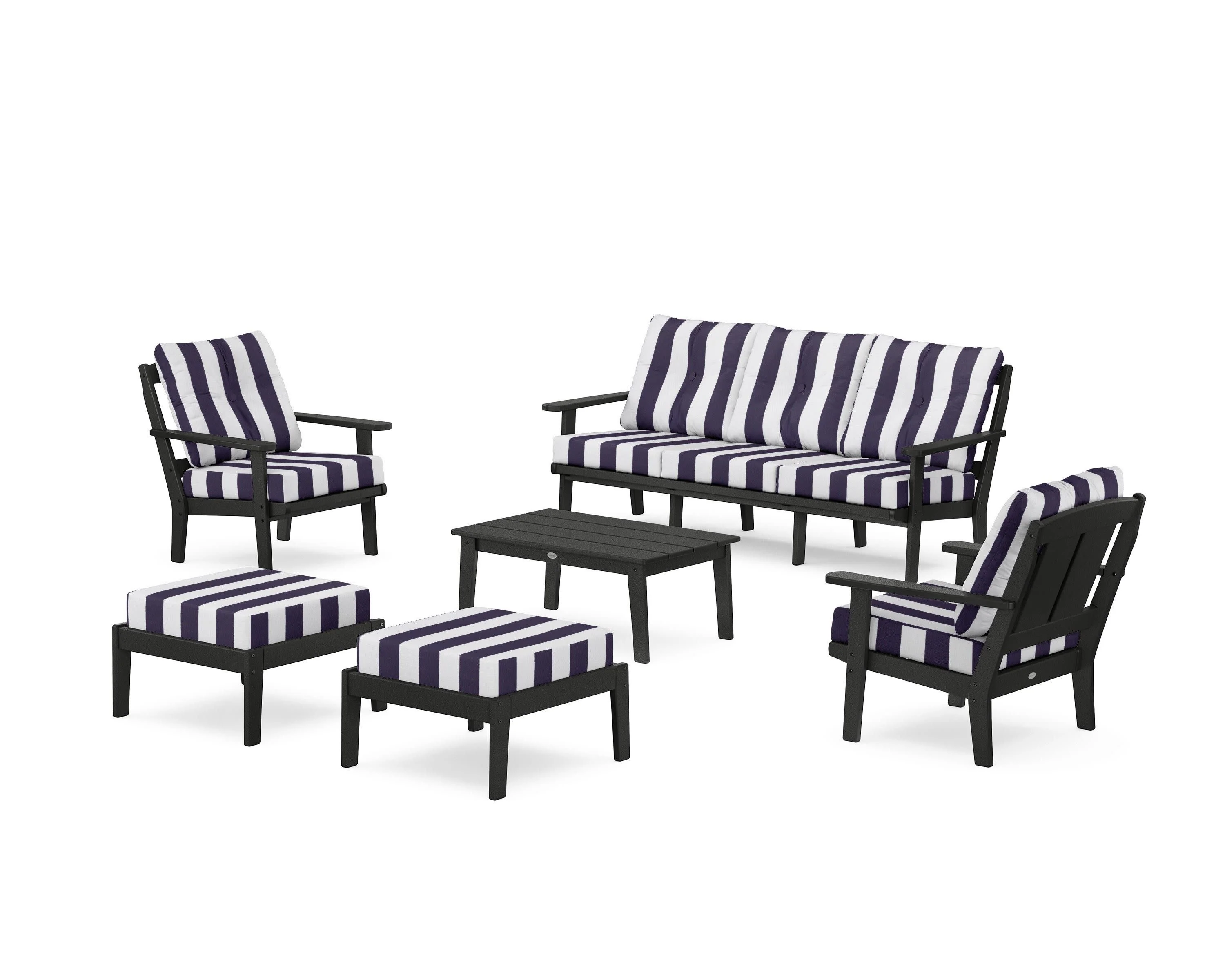 Mission 6-Piece Lounge Sofa Set - Image 94