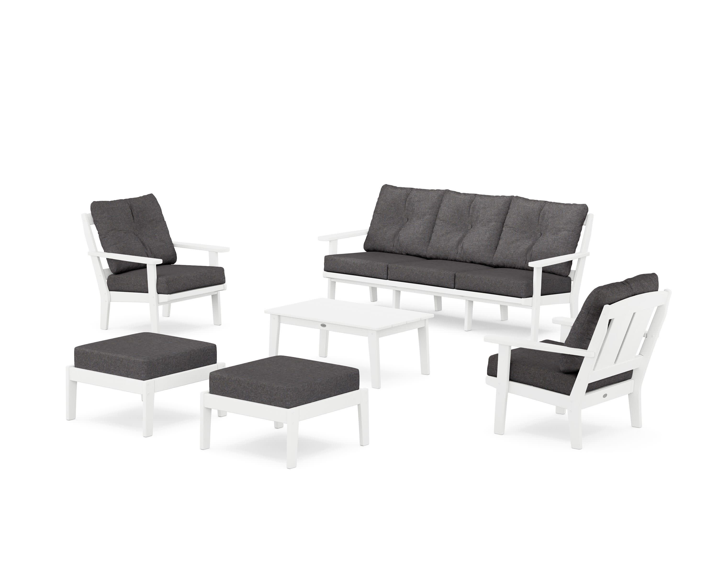 Mission 6-Piece Lounge Sofa Set - Image 99