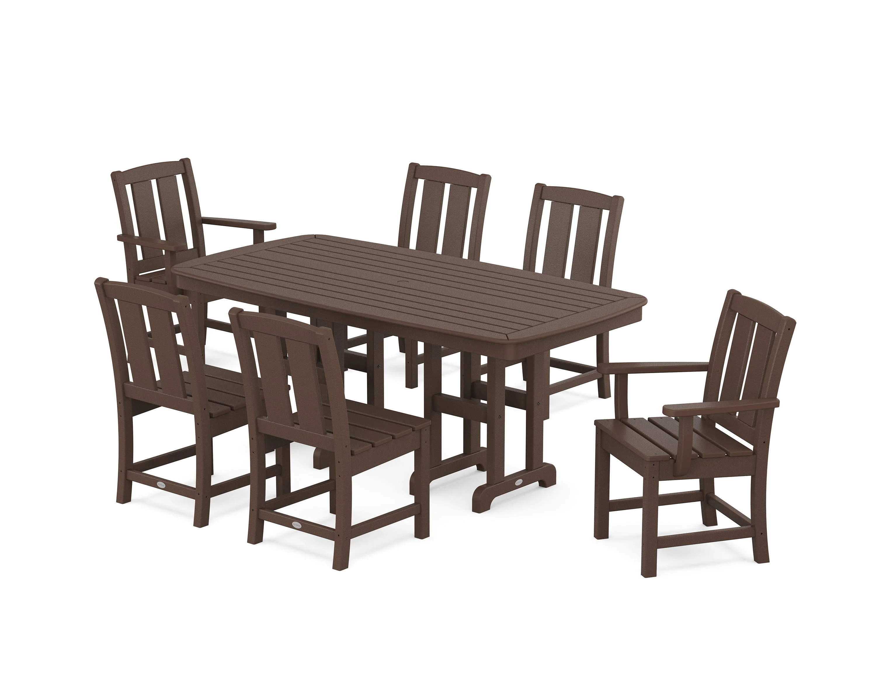 Mission 7-Piece Dining Set - Image 5