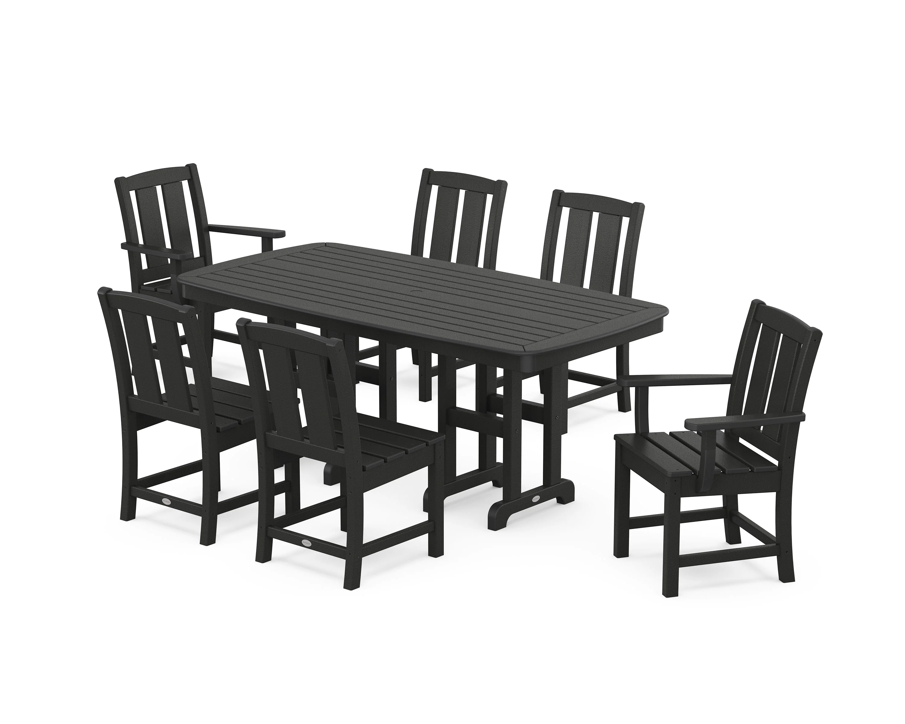 Mission 7-Piece Dining Set - Image 6