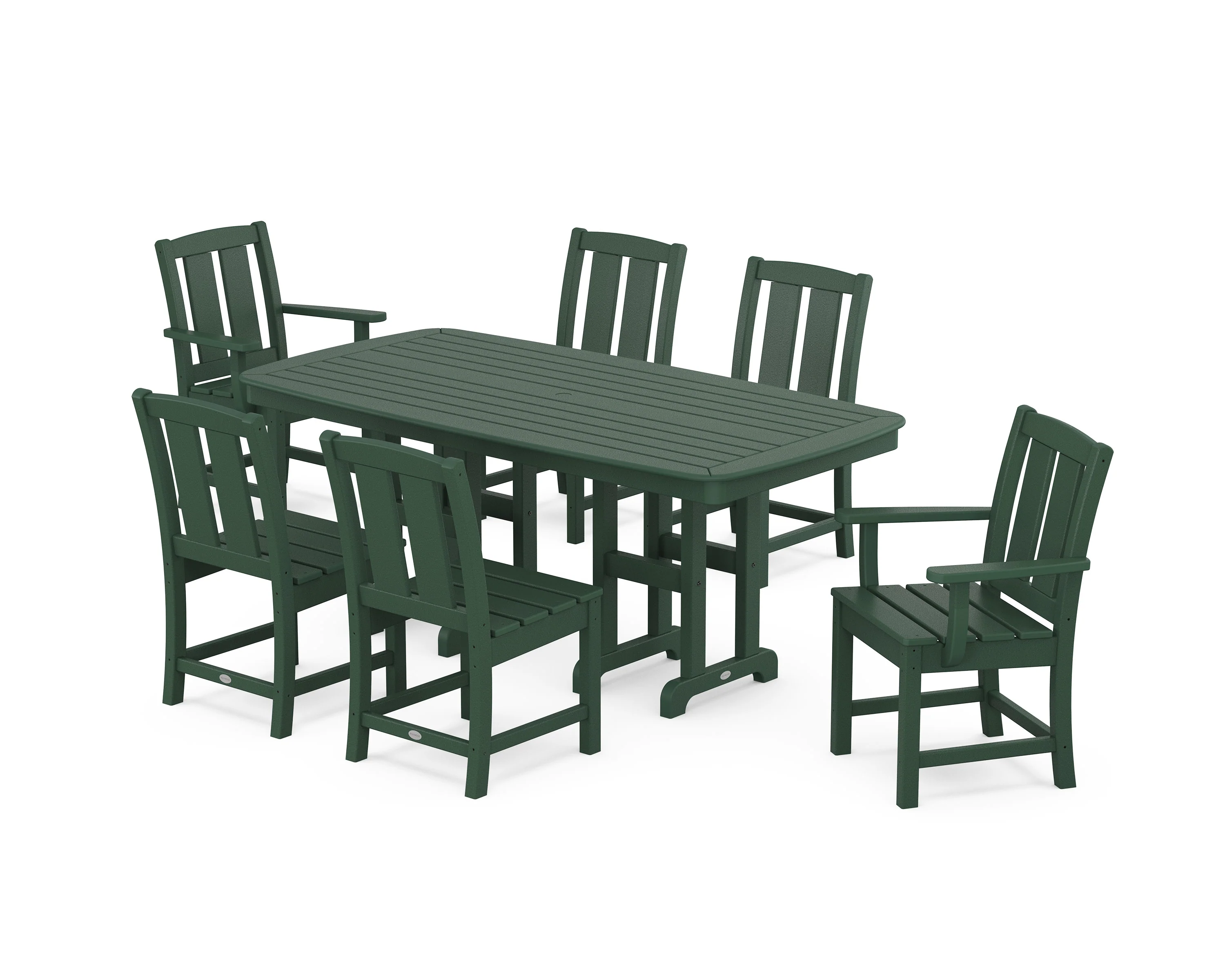 Mission 7-Piece Dining Set - Image 7