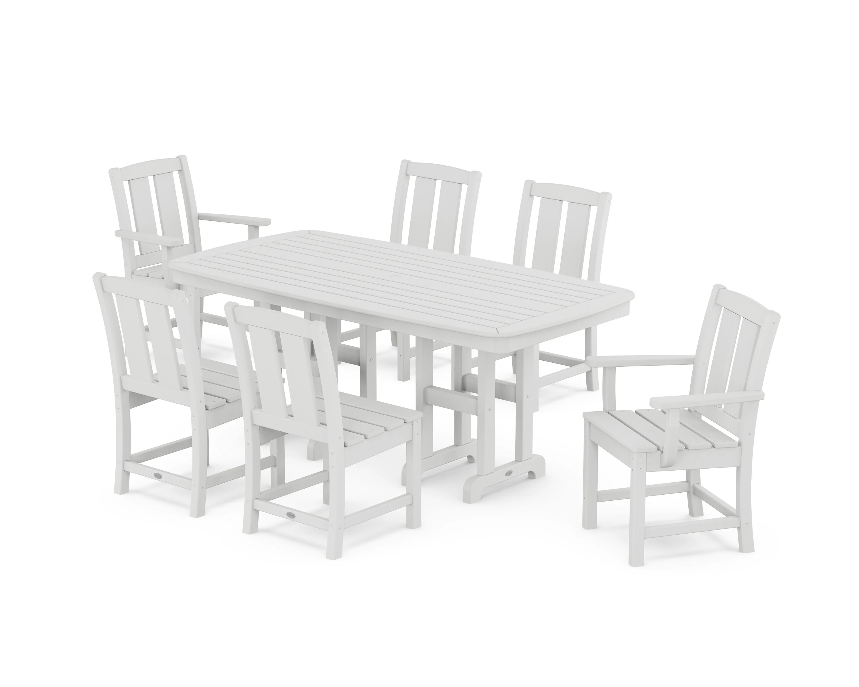 Mission 7-Piece Dining Set - Image 8
