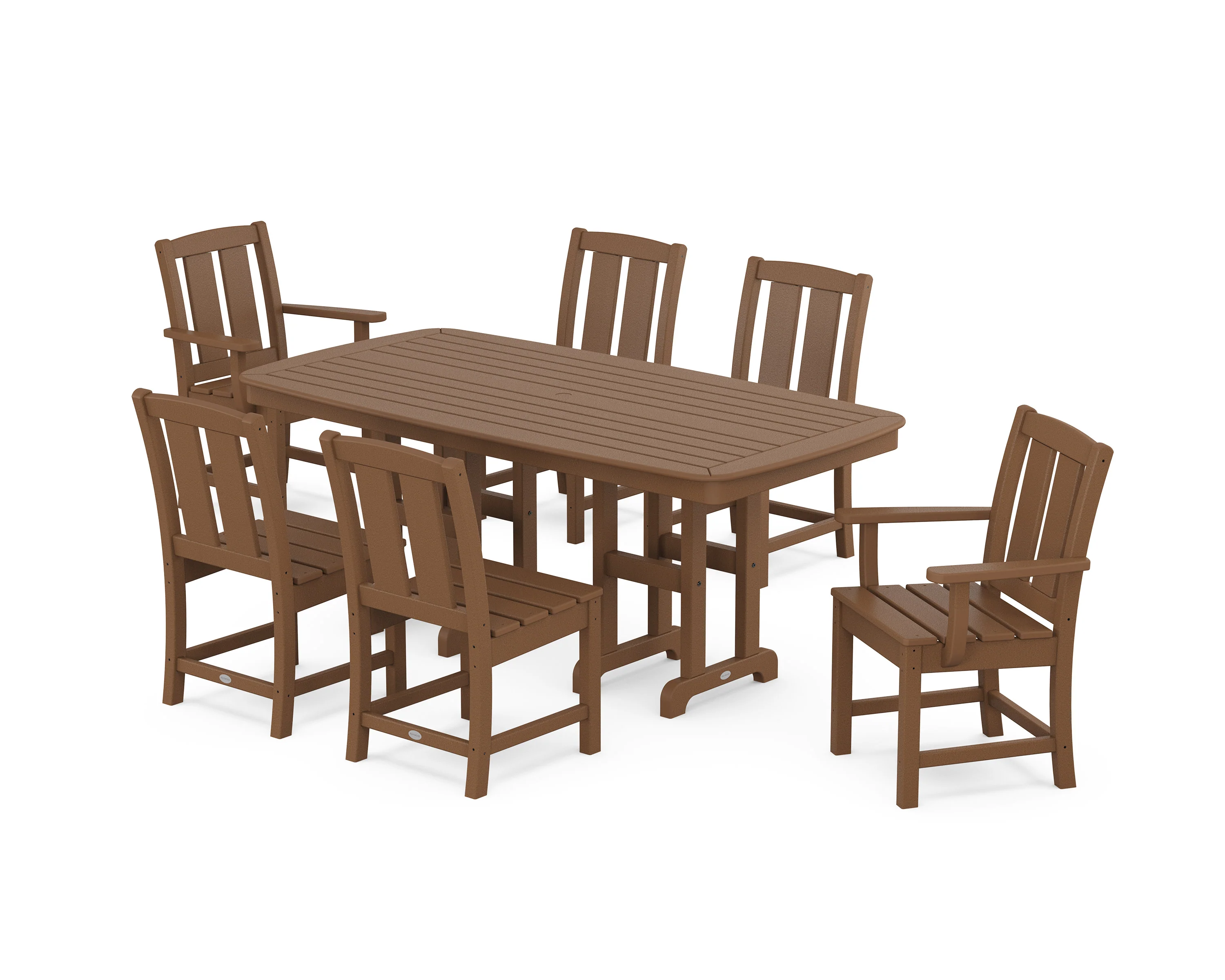 Mission 7-Piece Dining Set - Image 9