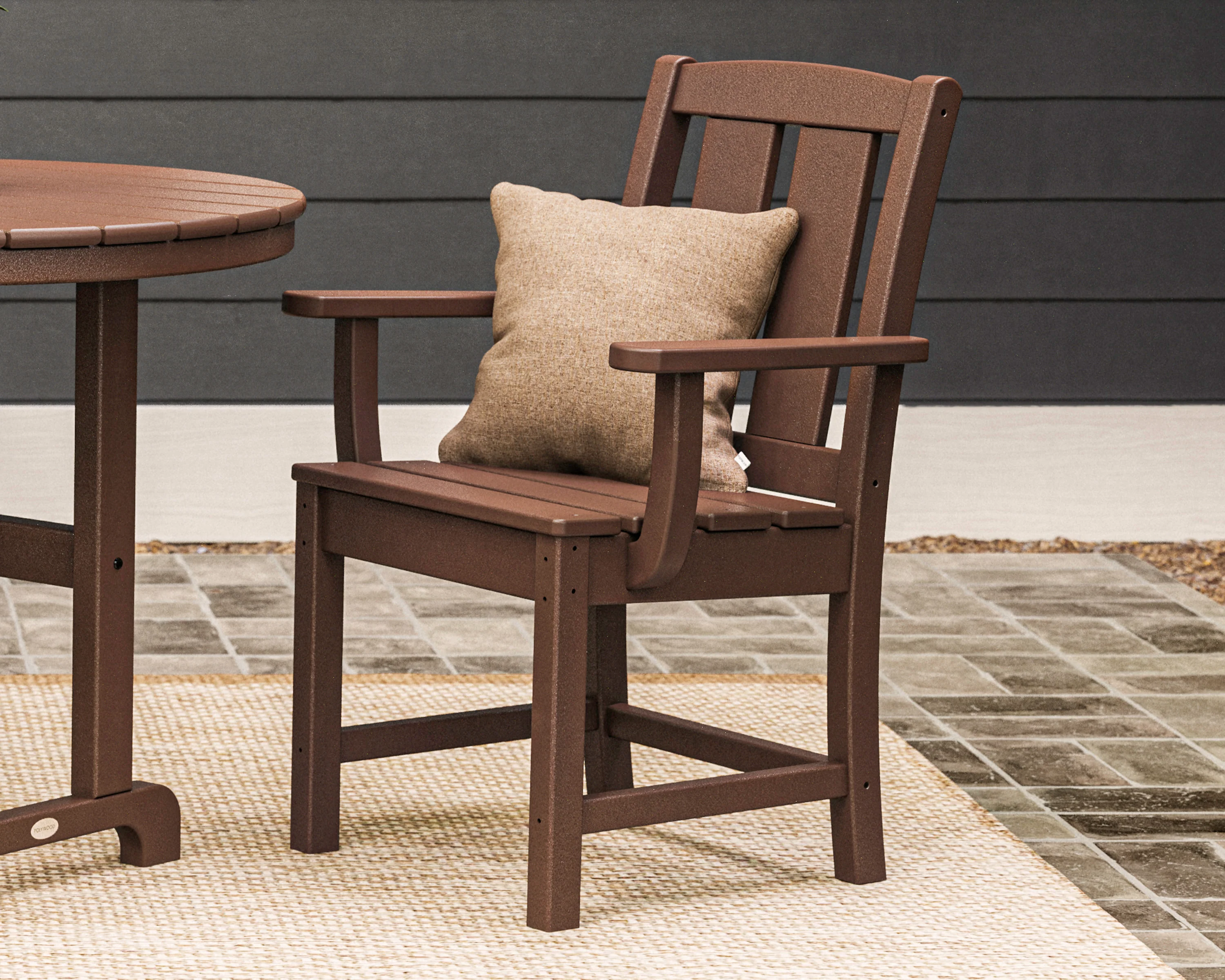 Mission Dining Arm Chair - Image 3