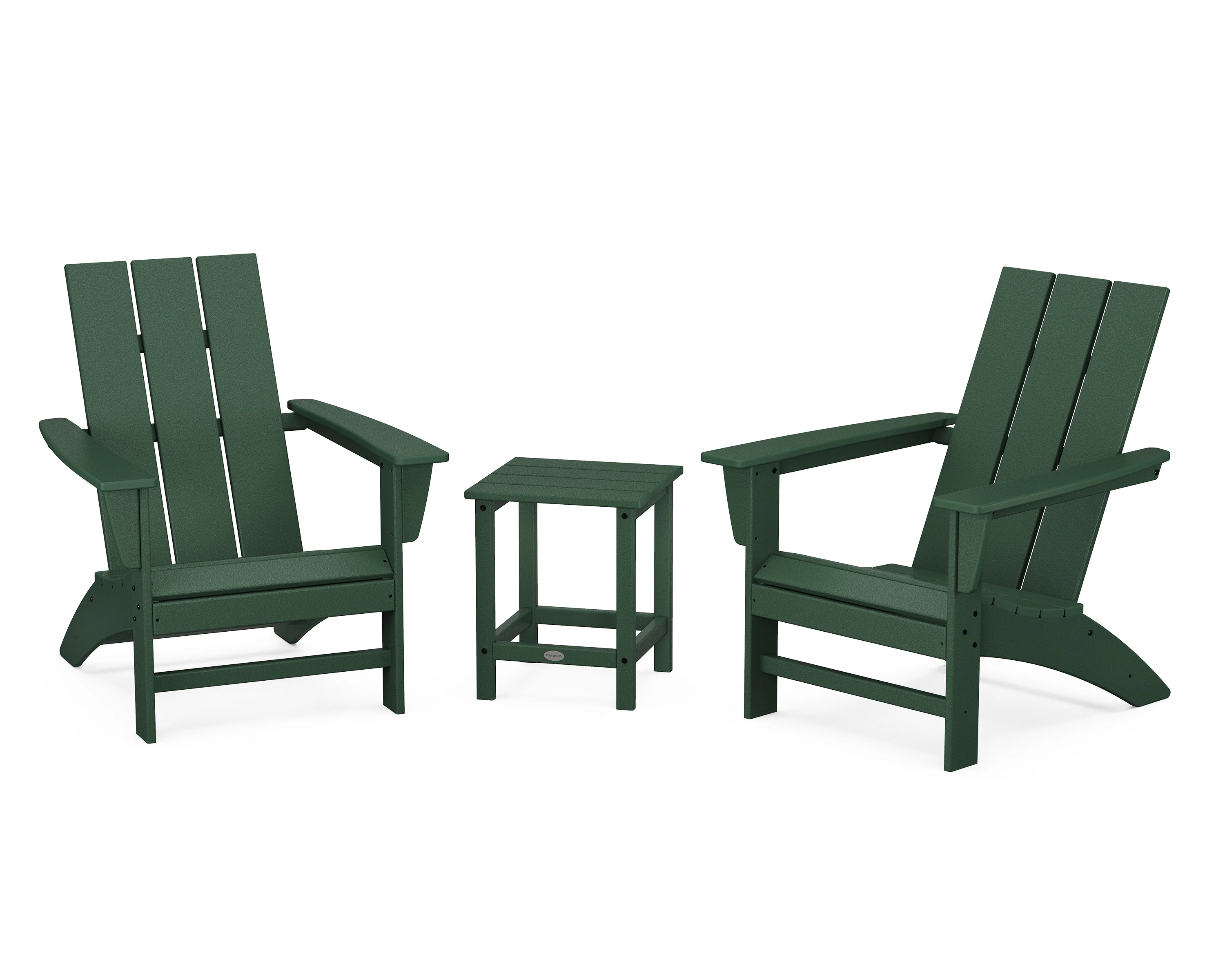 Modern 3-Piece Adirondack Set with Long Island 18" Side Table - Image 11