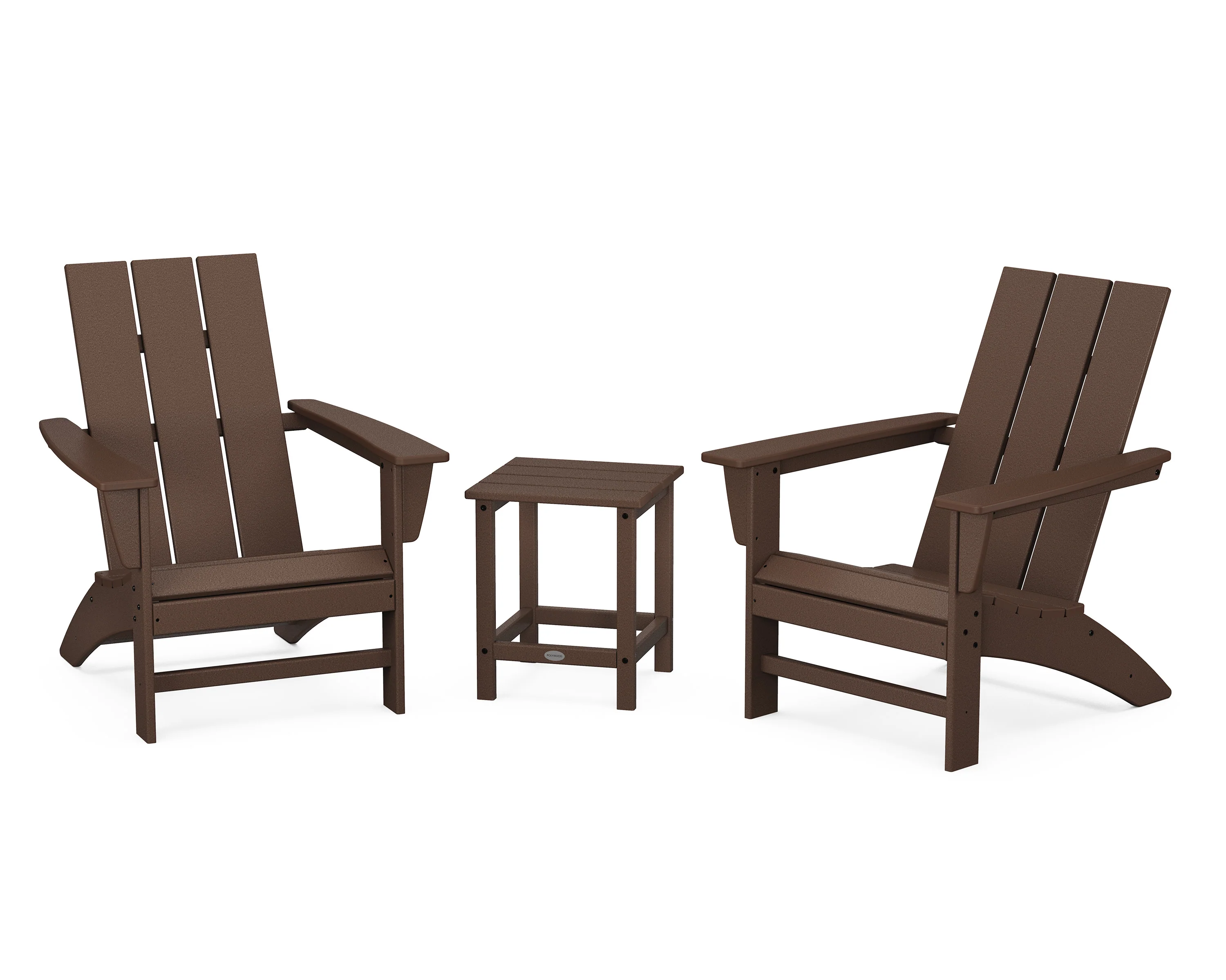 Modern 3-Piece Adirondack Set with Long Island 18" Side Table - Image 13