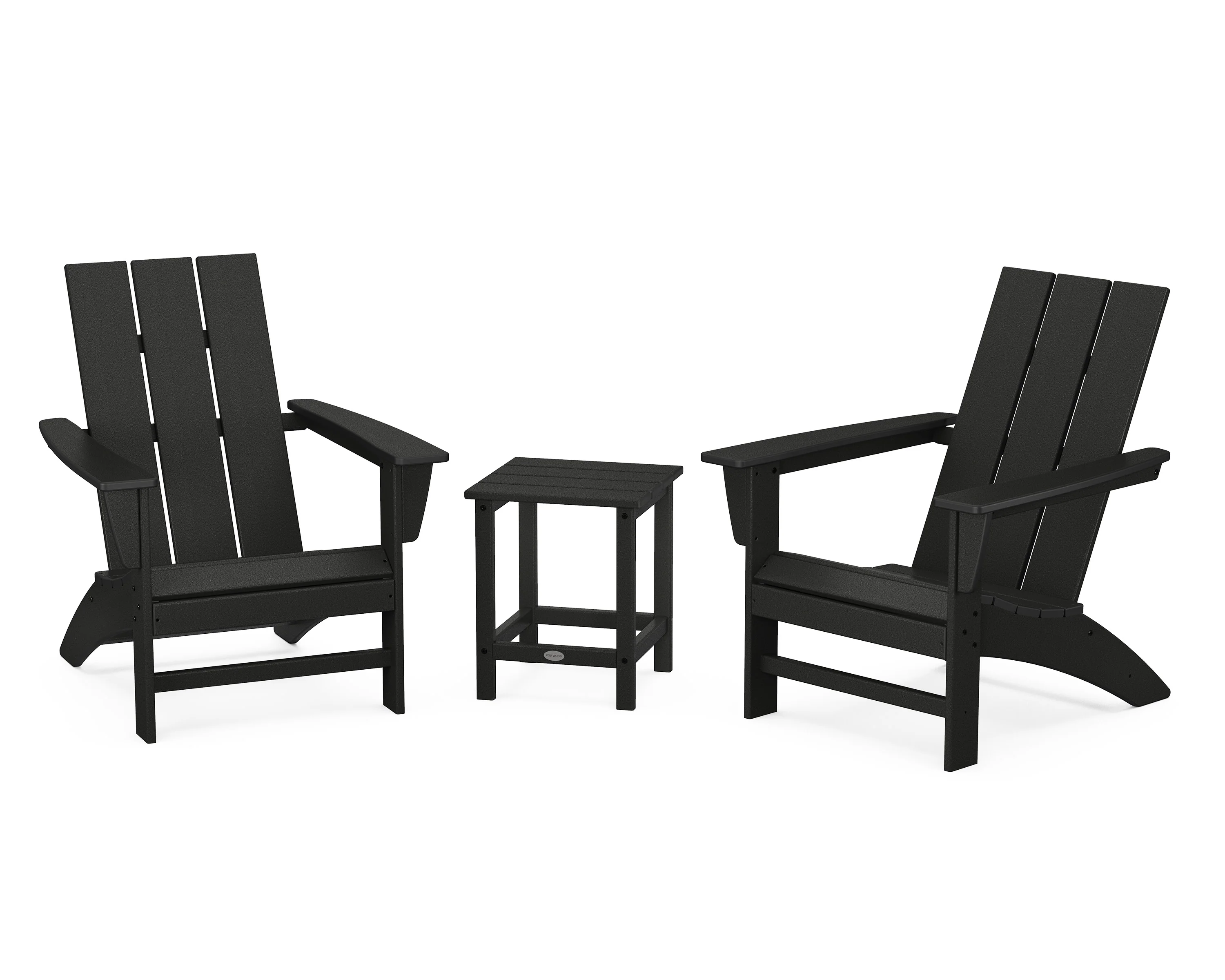 Modern 3-Piece Adirondack Set with Long Island 18" Side Table - Image 5