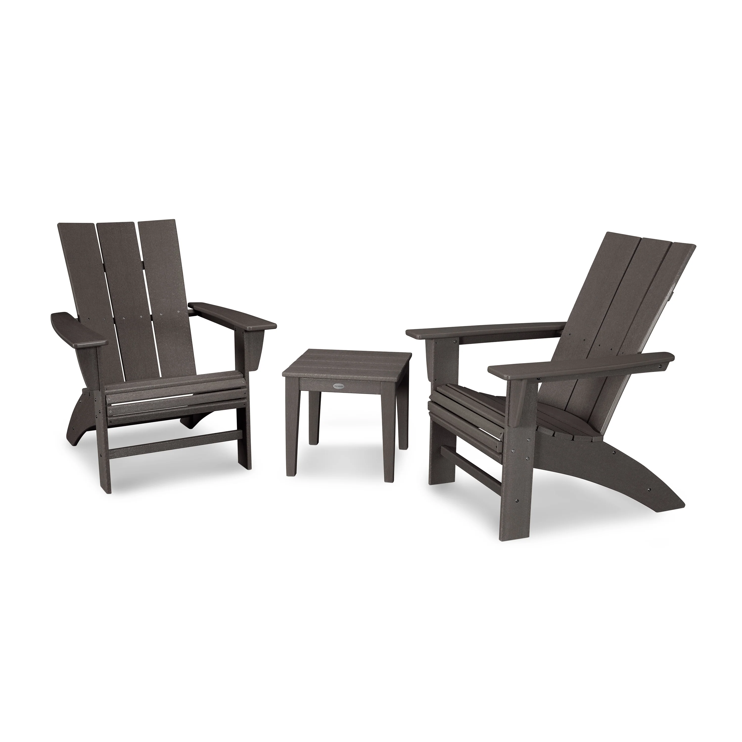Modern 3-Piece Curveback Adirondack Set - Image 10