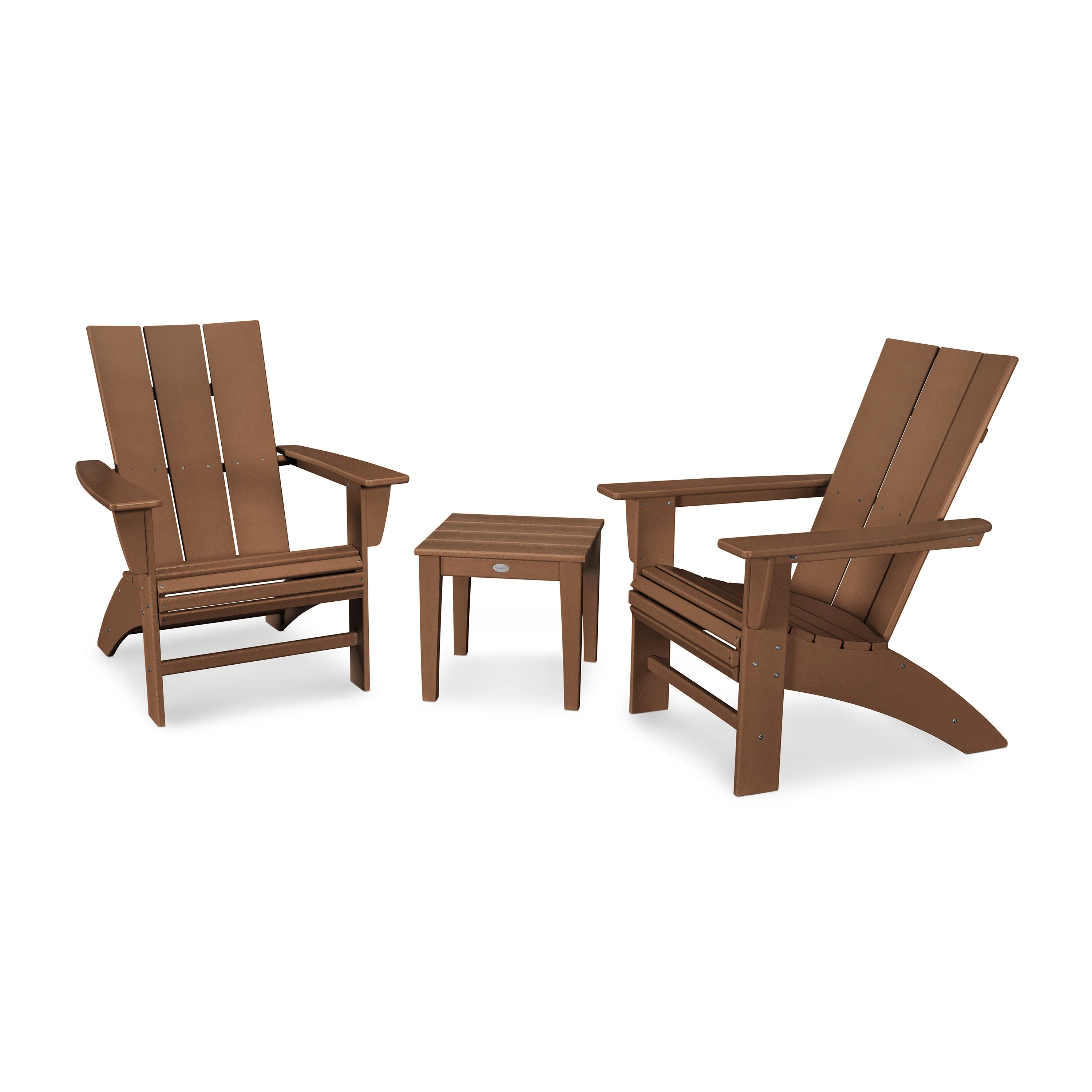 Modern 3-Piece Curveback Adirondack Set - Image 14