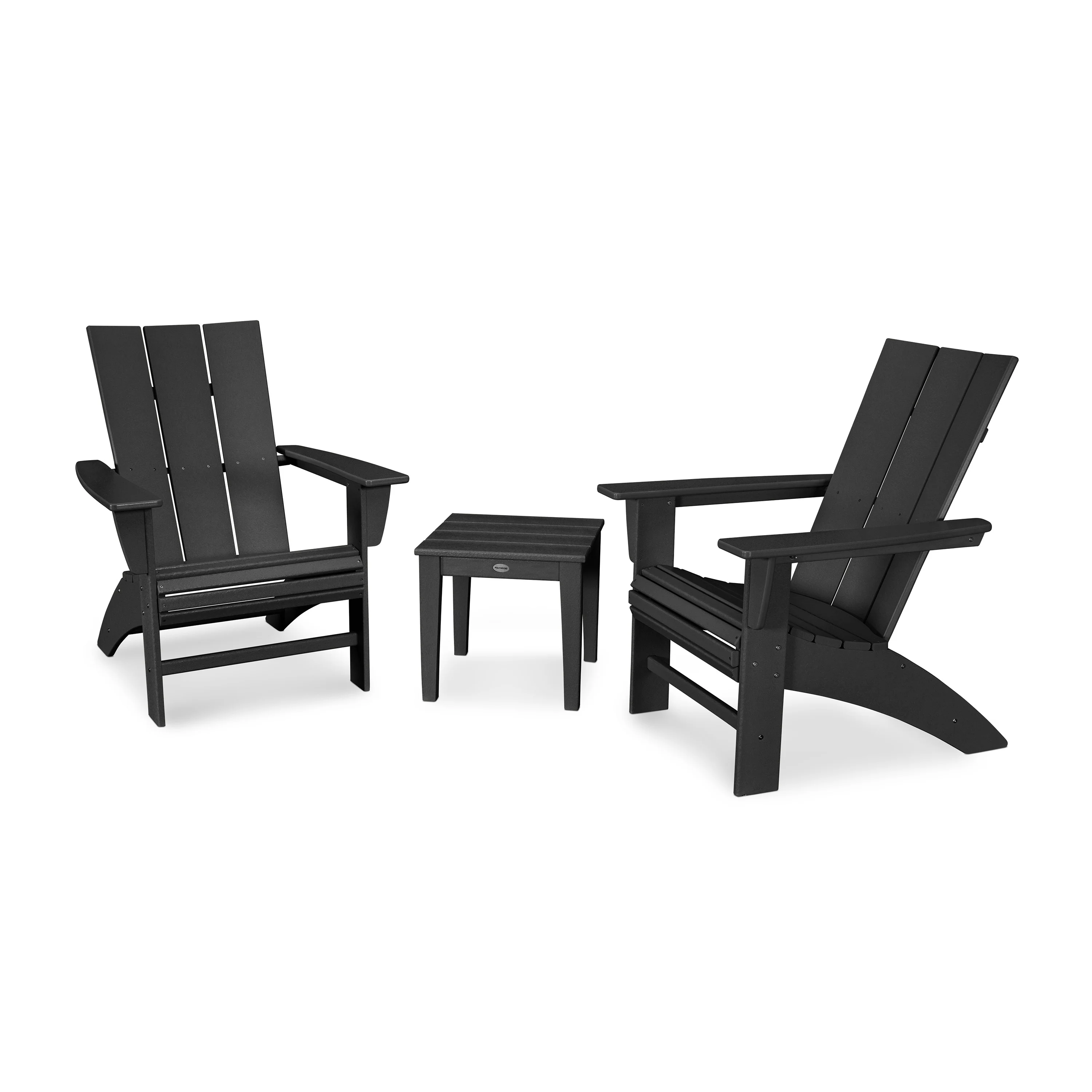 Modern 3-Piece Curveback Adirondack Set - Image 15