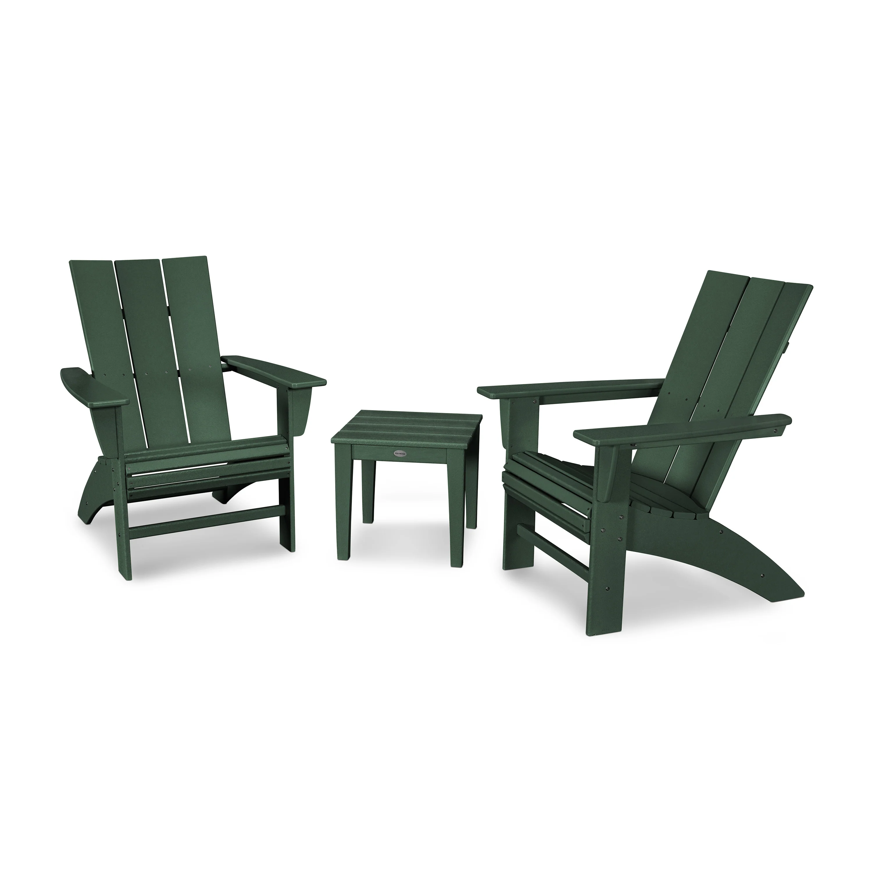 Modern 3-Piece Curveback Adirondack Set - Image 16