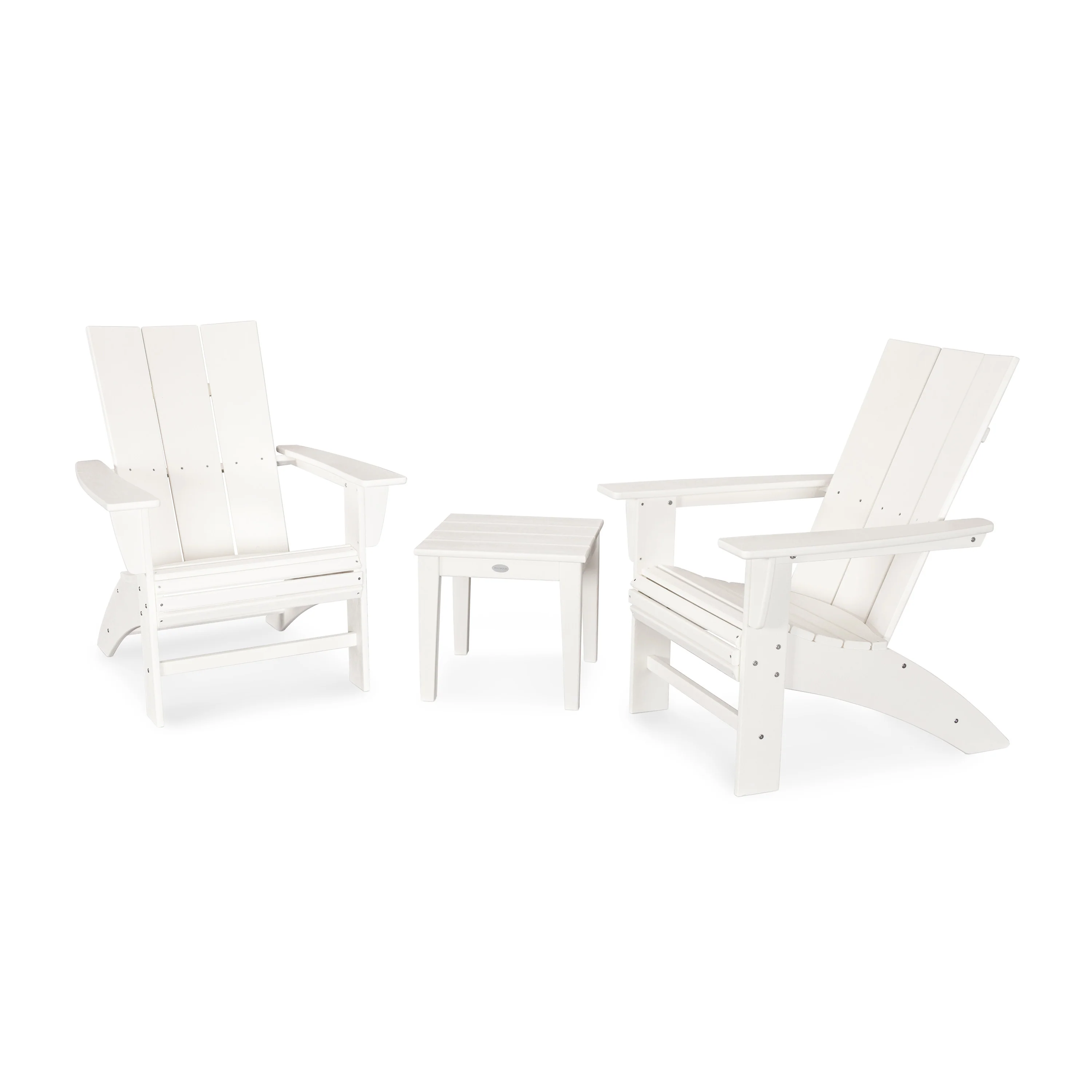 Modern 3-Piece Curveback Adirondack Set - Image 21