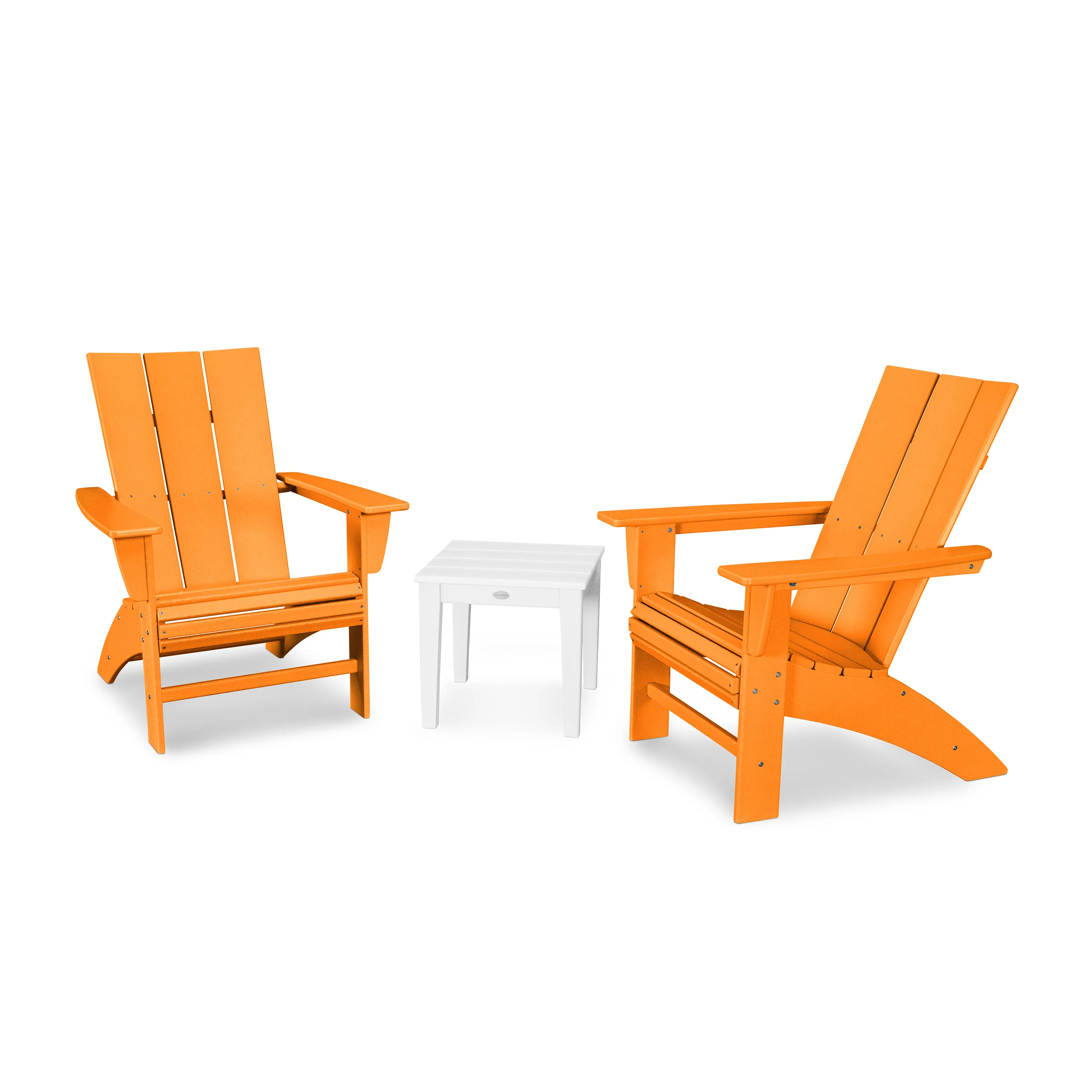 Modern 3-Piece Curveback Adirondack Set - Image 22
