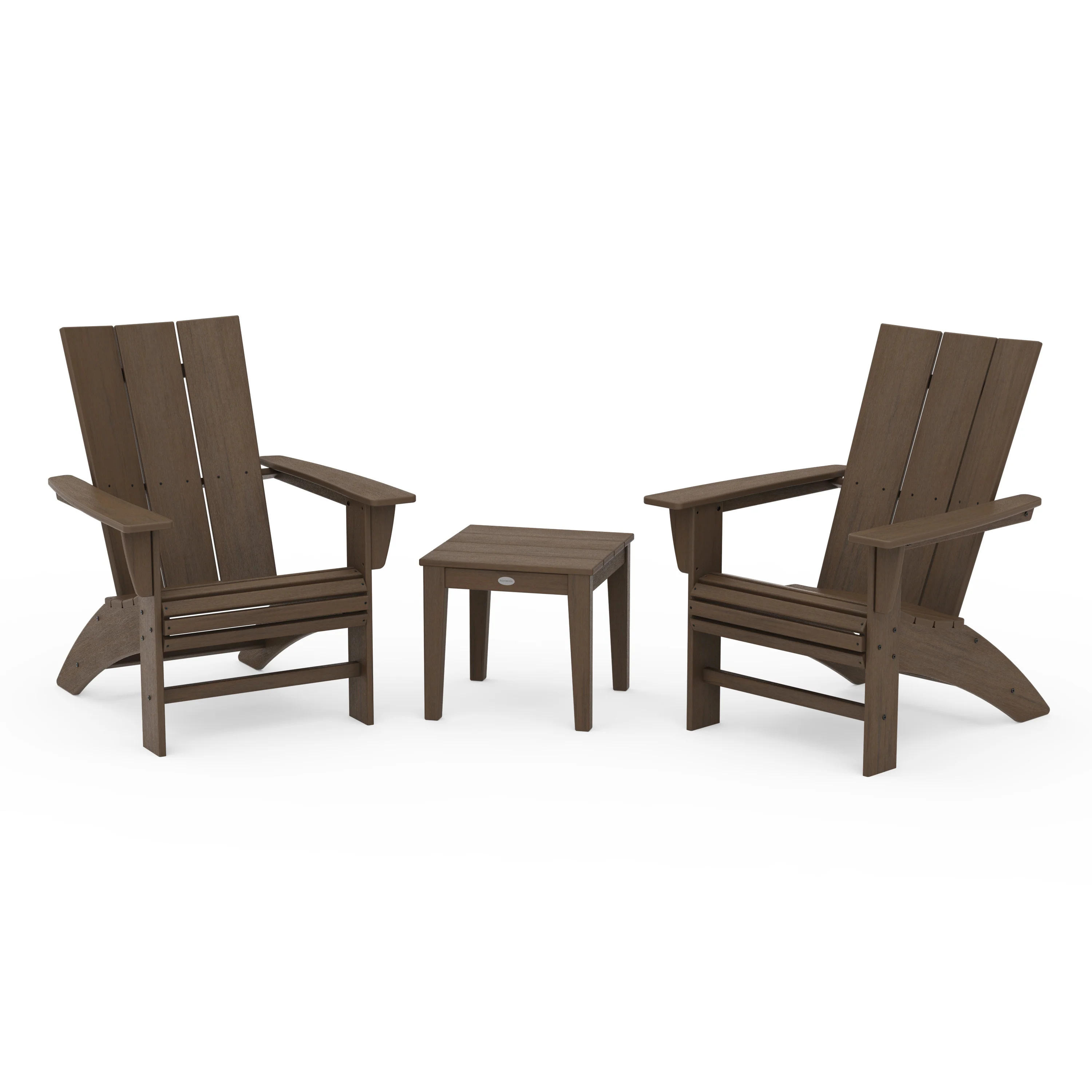Modern 3-Piece Curveback Adirondack Set - Image 23