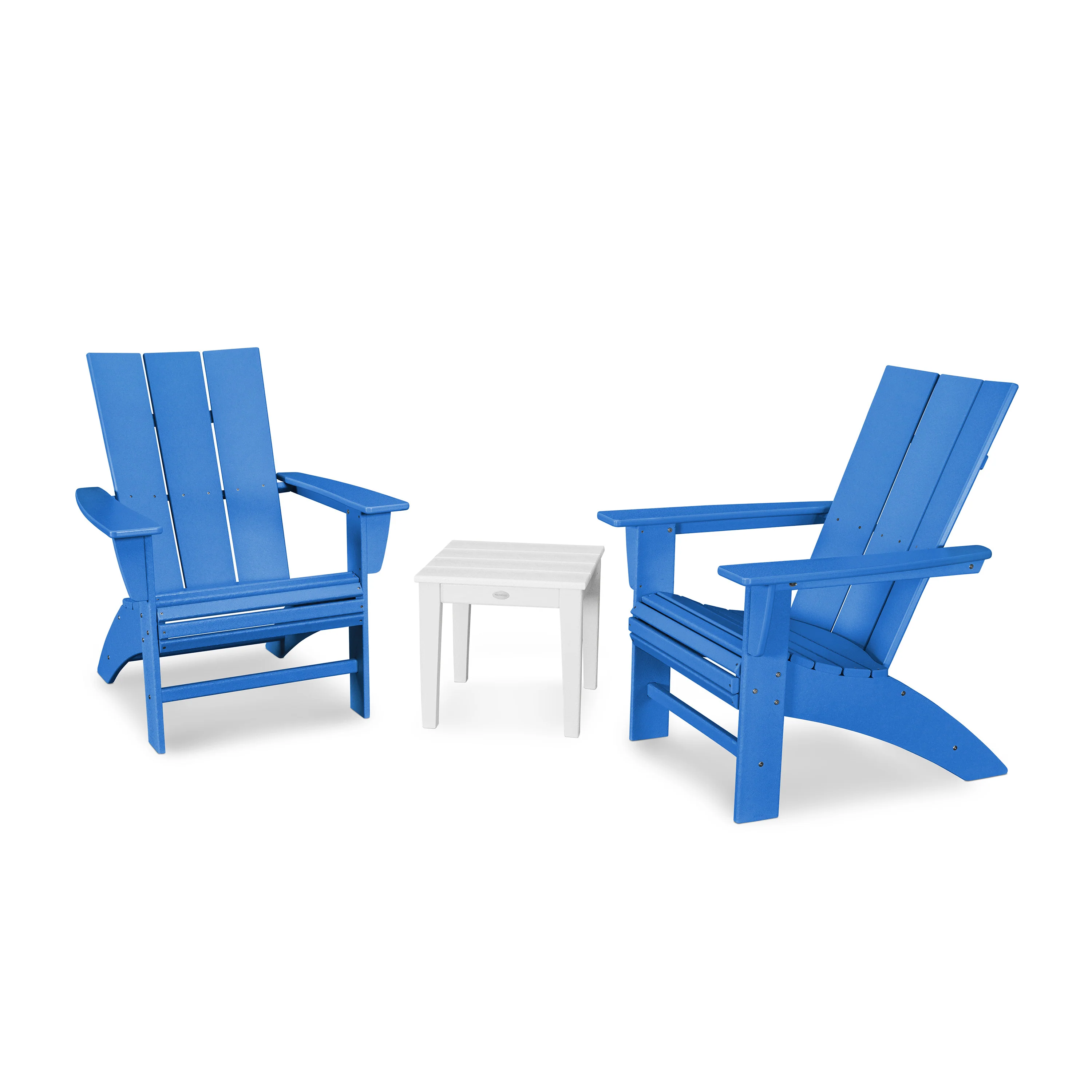 Modern 3-Piece Curveback Adirondack Set - Image 26