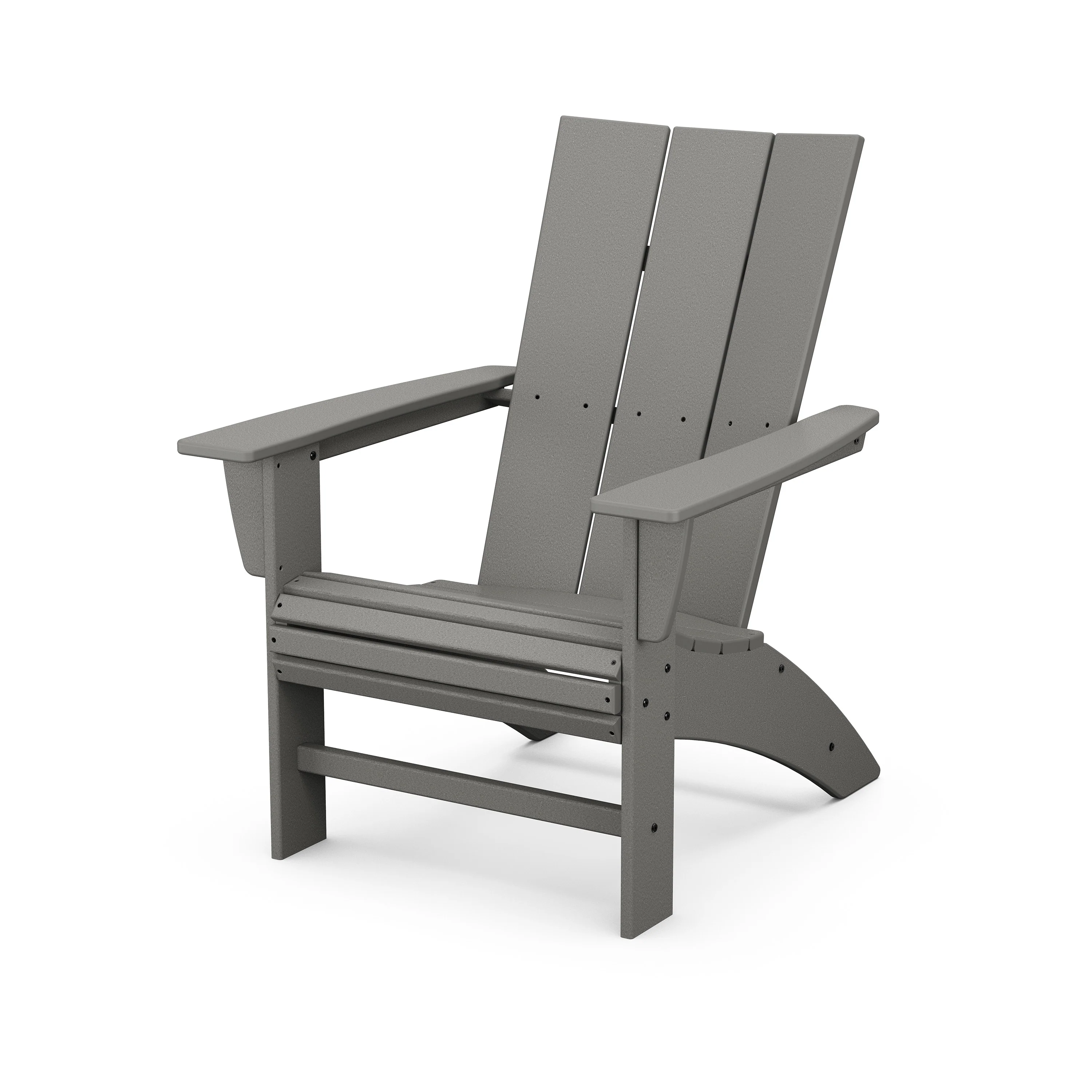 Modern 3-Piece Curveback Adirondack Set - Image 3