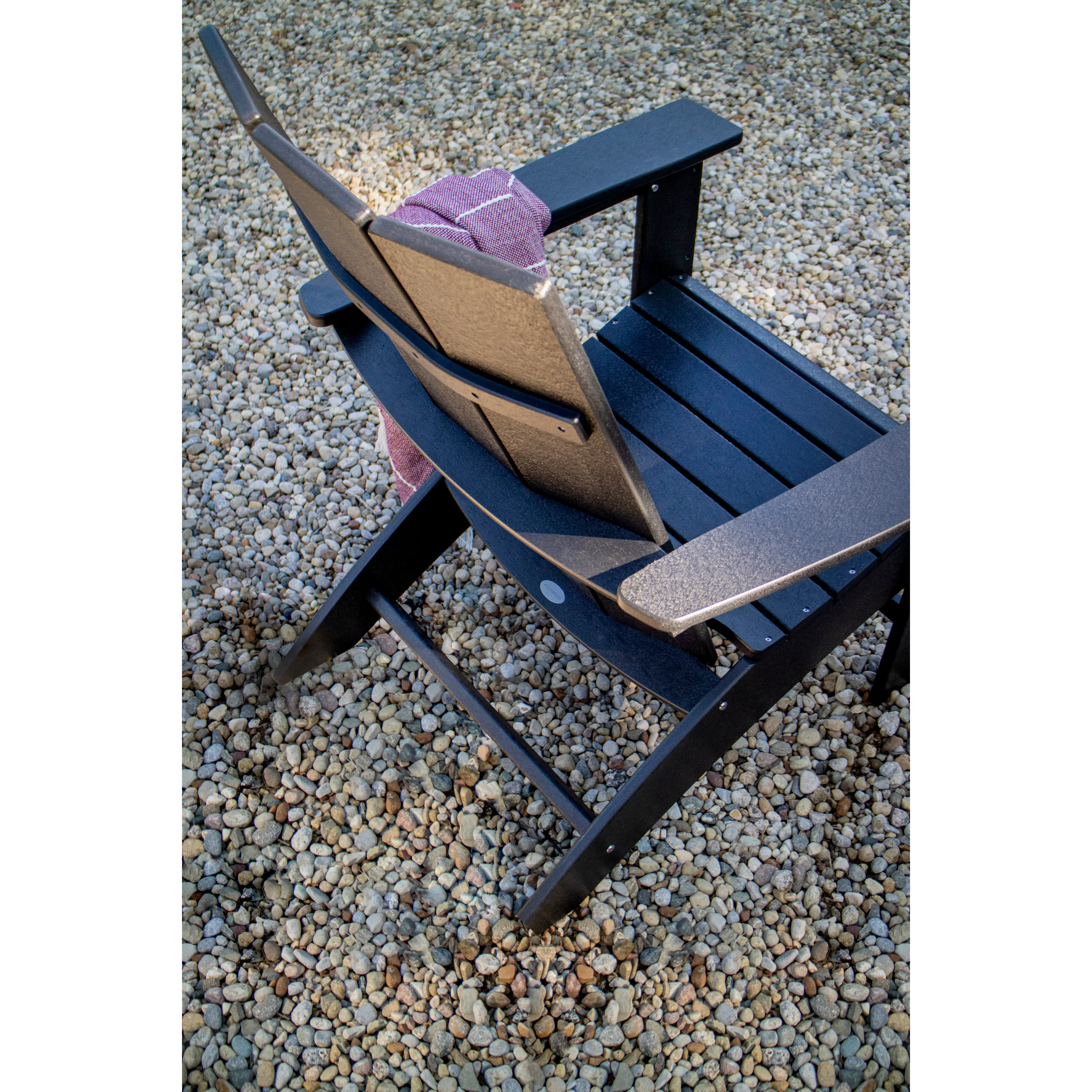 Modern 3-Piece Curveback Adirondack Set - Image 8