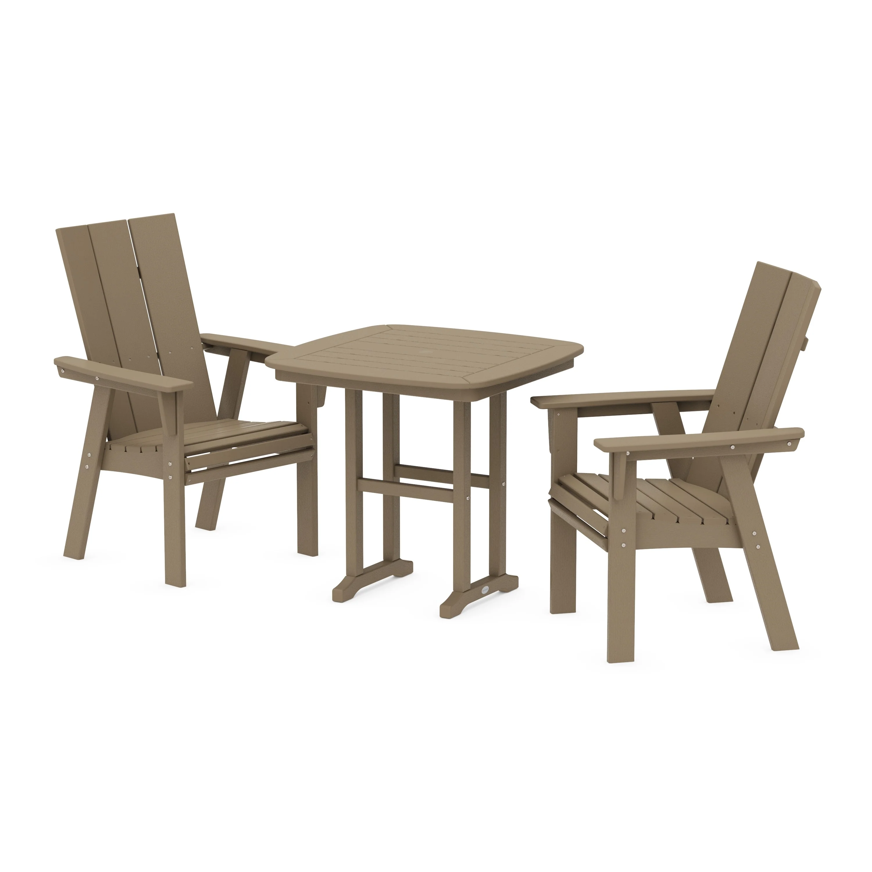 Modern Adirondack 3-Piece Dining Set - Image 7