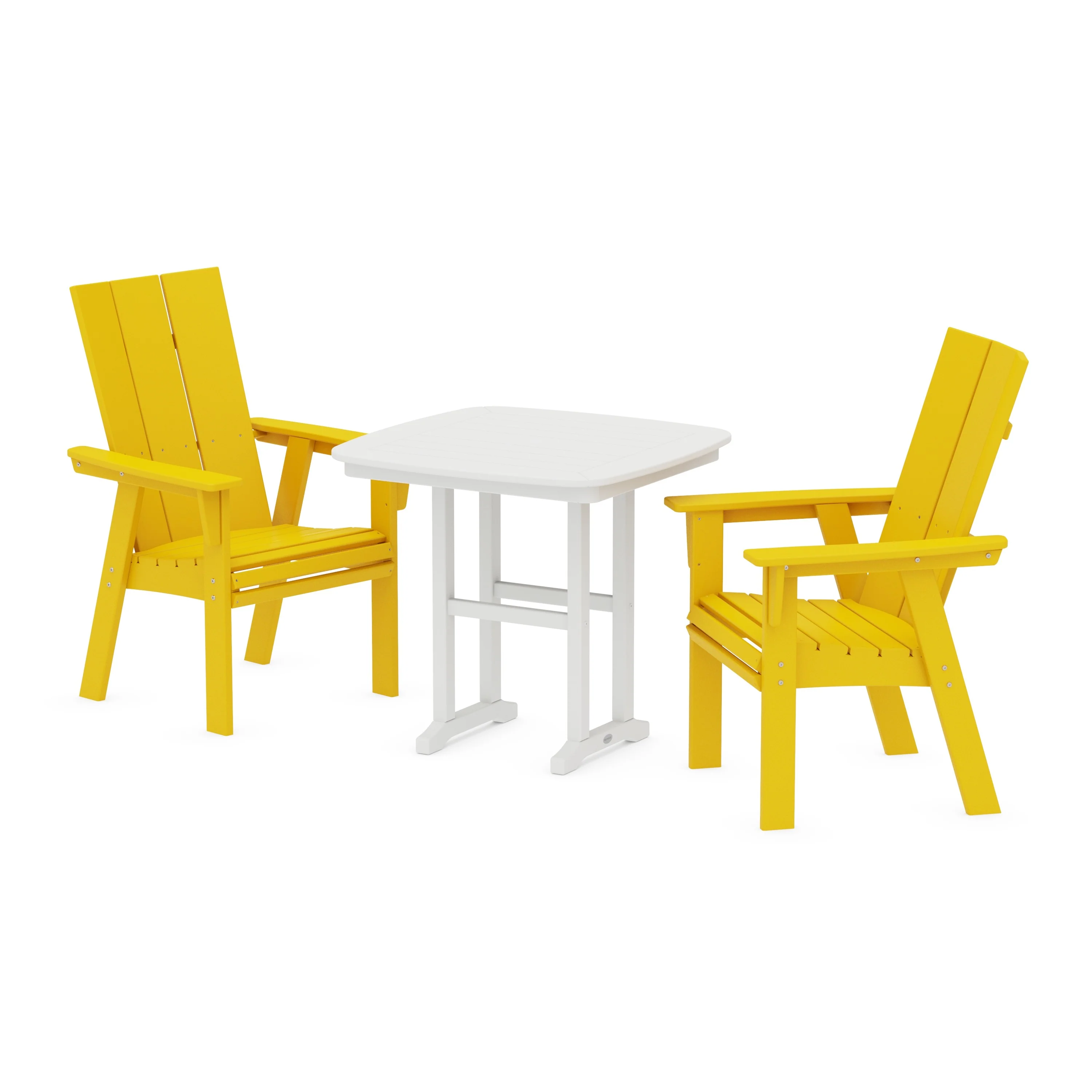 Modern Adirondack 3-Piece Dining Set - Image 9