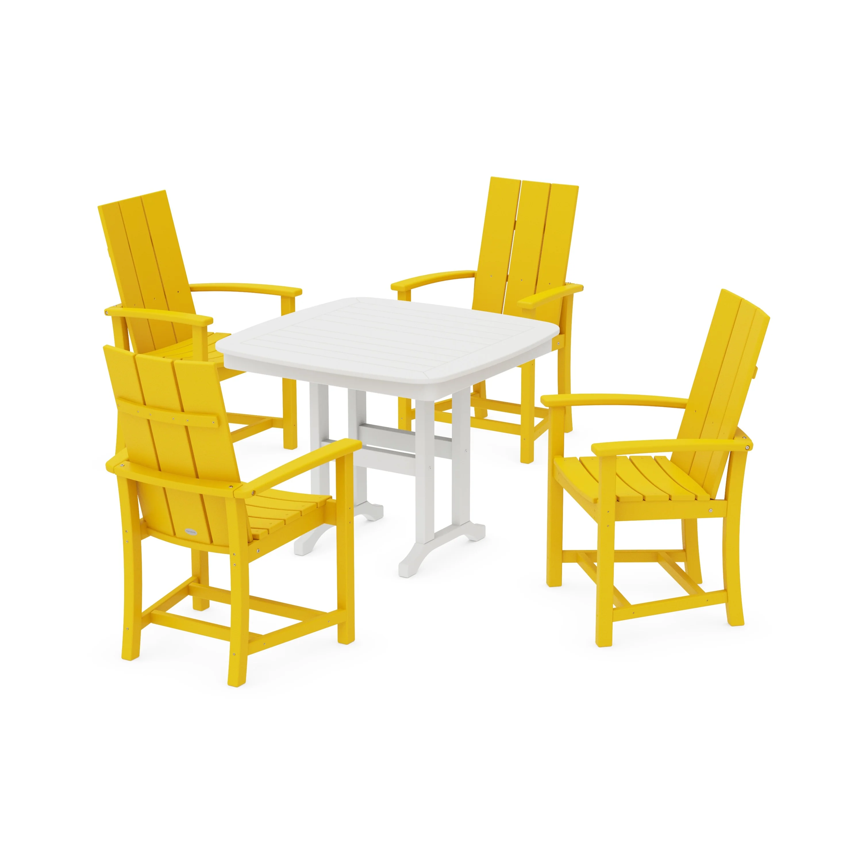 Modern Adirondack 5-Piece Dining Set - Image 10