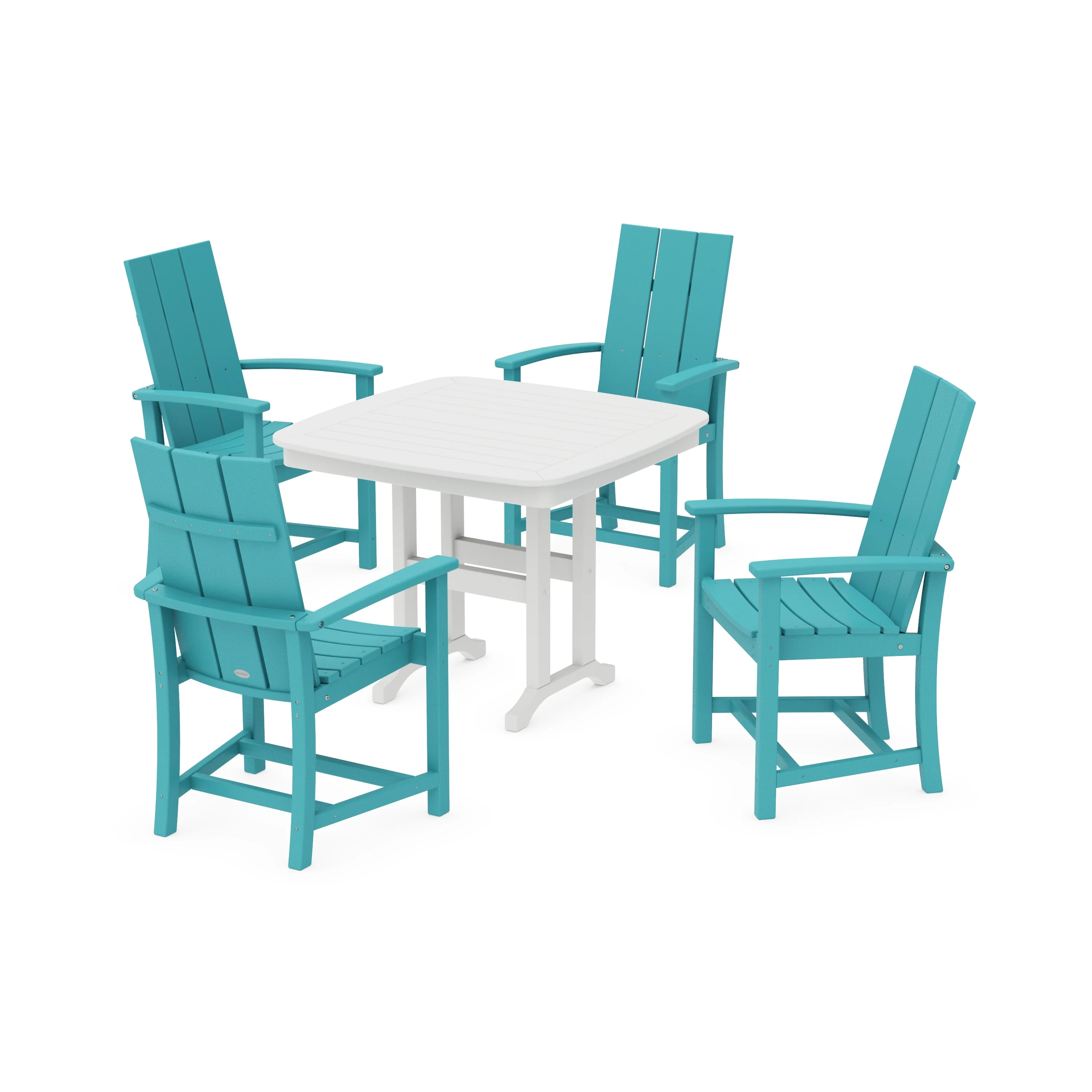 Modern Adirondack 5-Piece Dining Set - Image 11