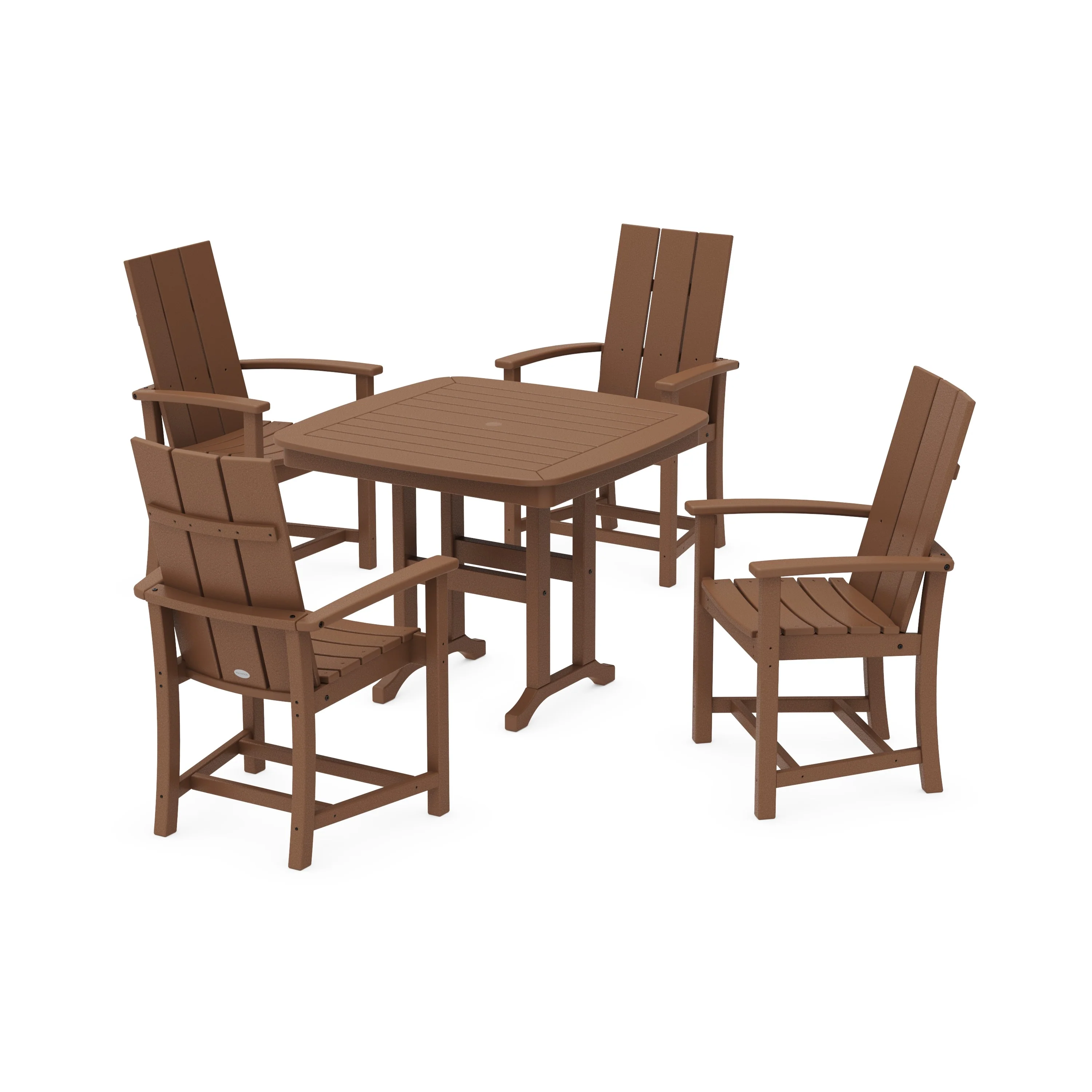 Modern Adirondack 5-Piece Dining Set - Image 4